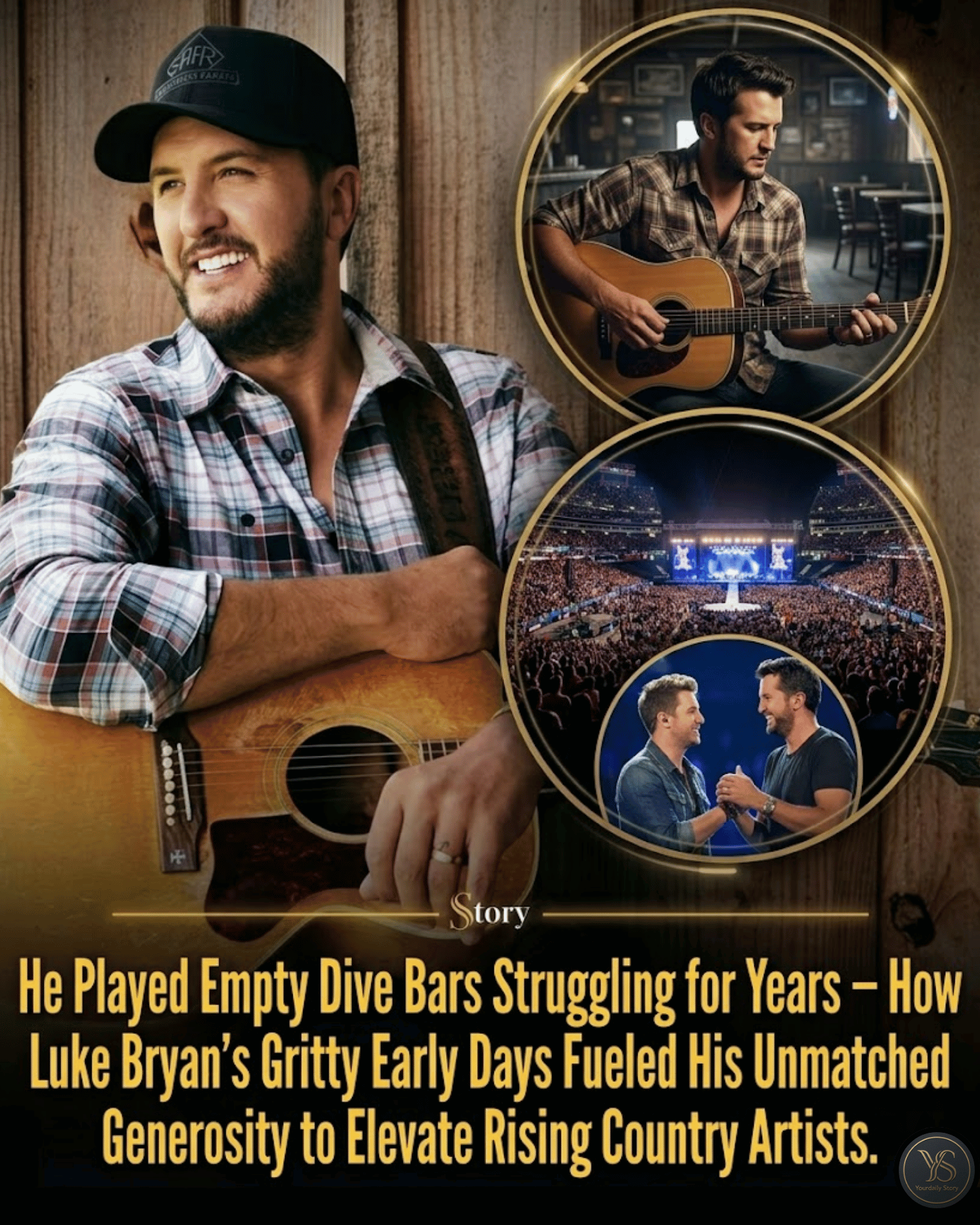 He Played Empty Dive Bars Struggling for Years — How Luke Bryan’s Gritty Early Days Fueled His Unmatched Generosity to Elevate Rising Country Artists.