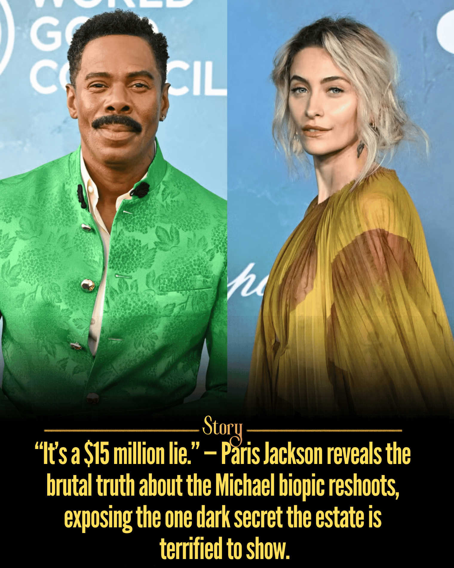 “It’s a $15 million lie.” — Paris Jackson reveals the brutal truth about the Michael biopic reshoots, exposing the one dark secret the estate is terrified to show.