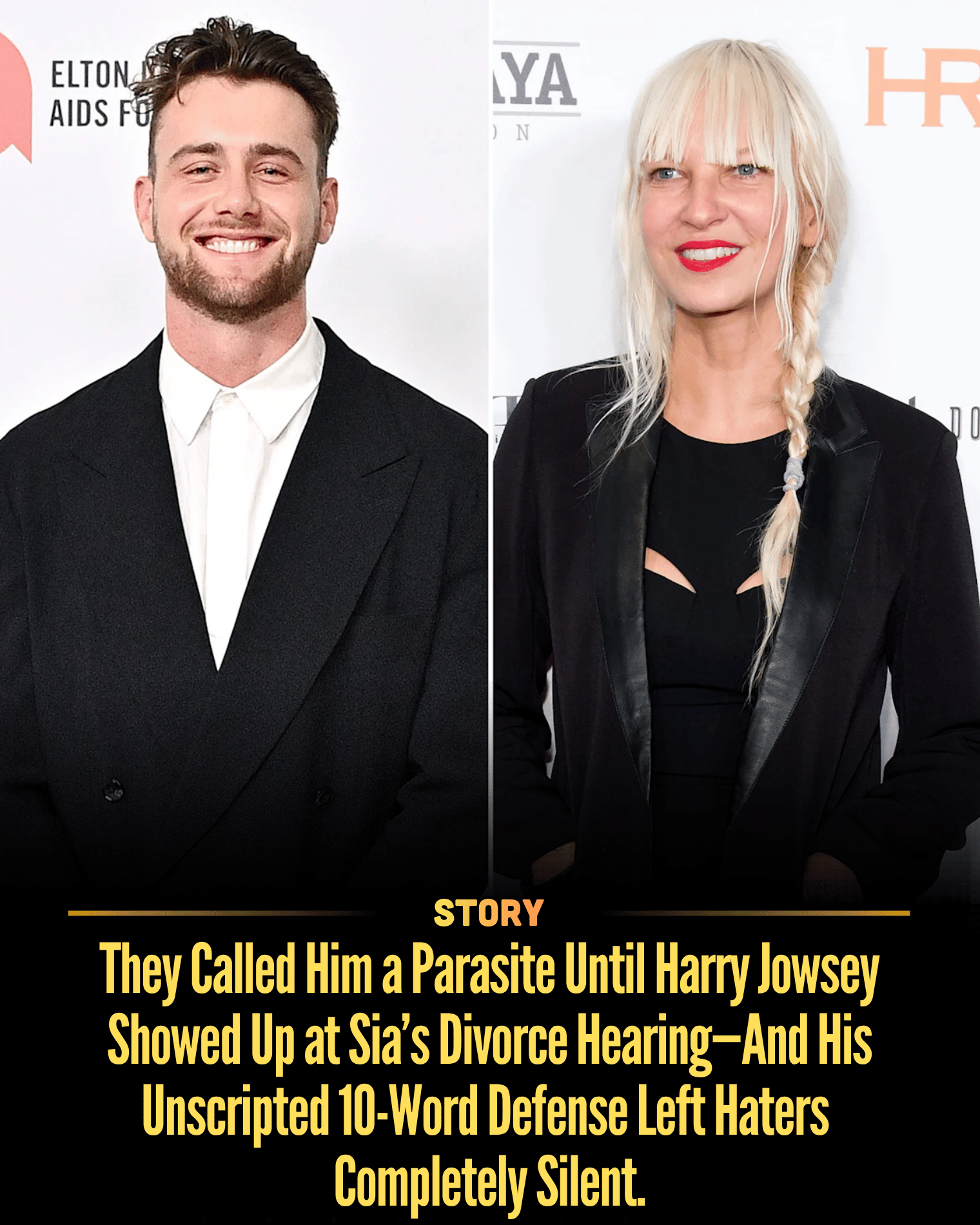 They Called Him a Parasite Until Harry Jowsey Showed Up at Sia’s Divorce Hearing—And His Unscripted 10-Word Defense Left Haters Completely Silent.