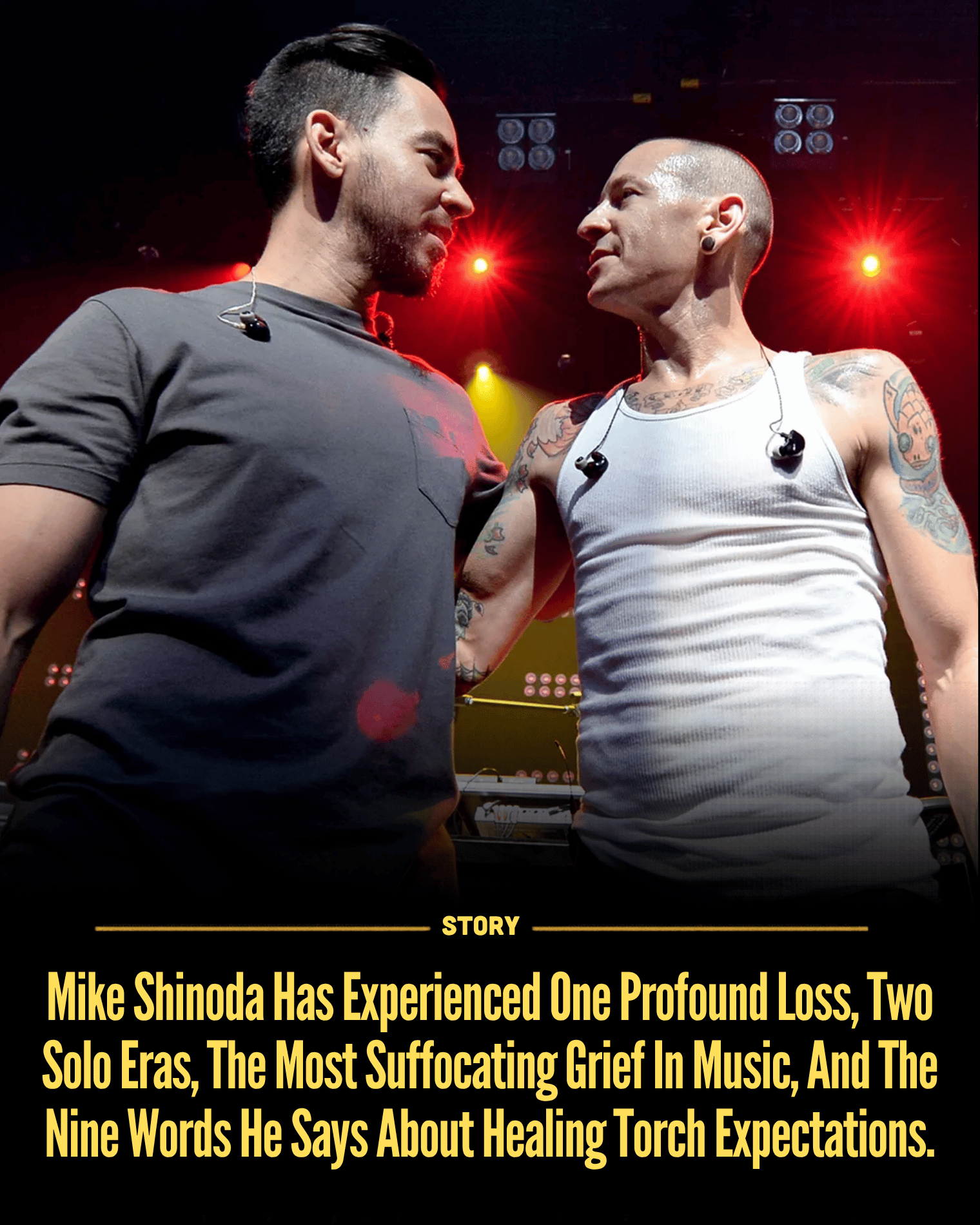 Mike Shinoda Has Experienced One Profound Loss, Two Solo Eras, The Most Suffocating Grief In Music, And The Nine Words He Says About Healing Torch Expectations.