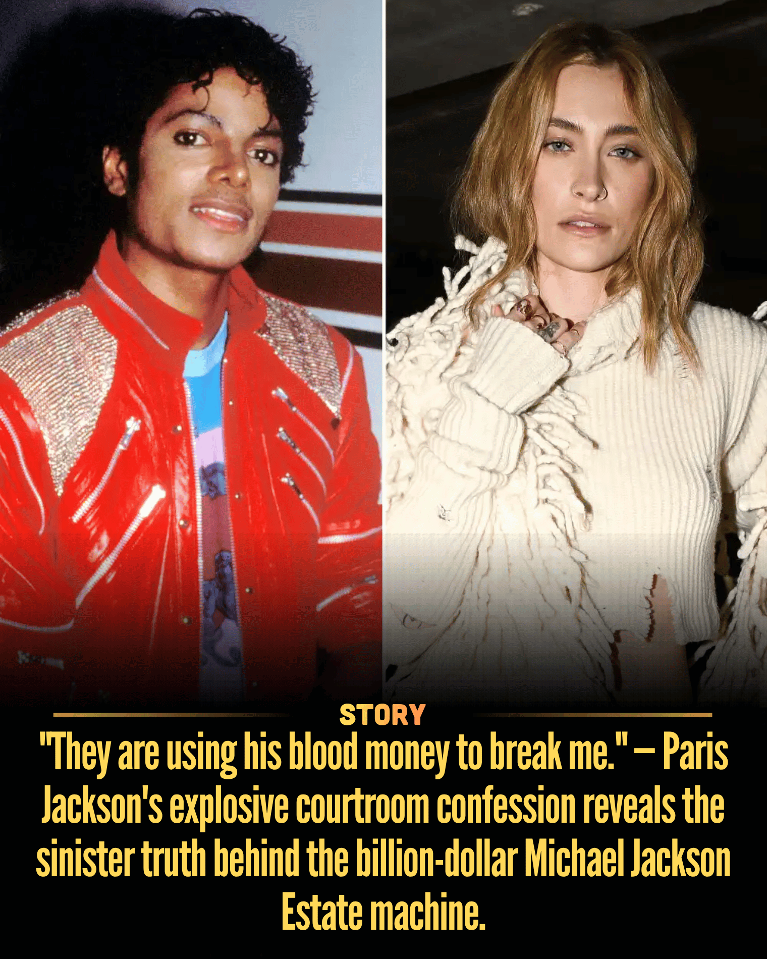 “They are using his blood money to break me.” — Paris Jackson’s explosive courtroom confession reveals the sinister truth behind the billion-dollar Michael Jackson Estate machine.