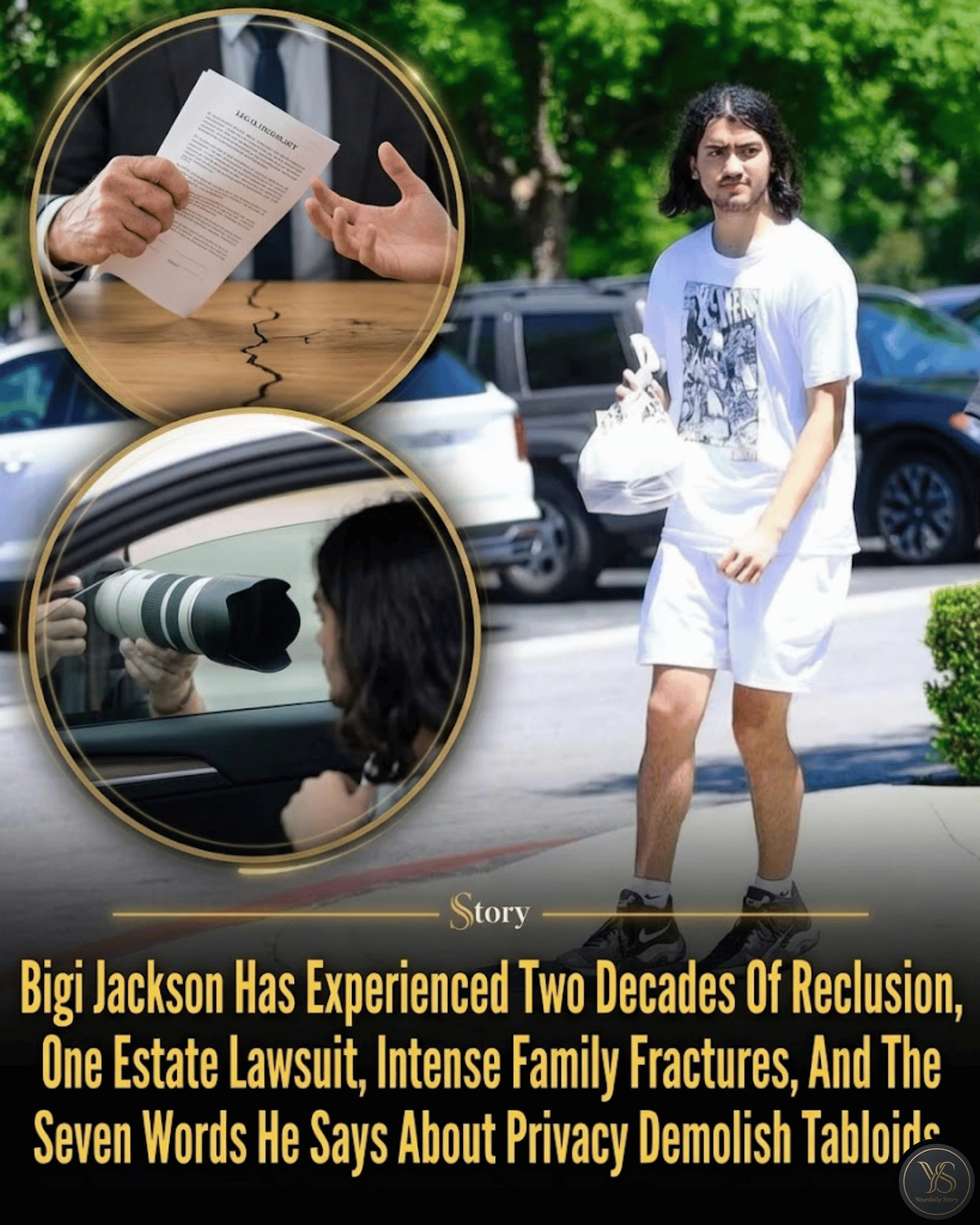 Bigi Jackson Has Experienced Two Decades Of Reclusion, One Estate Lawsuit, Intense Family Fractures, And The Seven Words He Says About Privacy Demolish Tabloids.