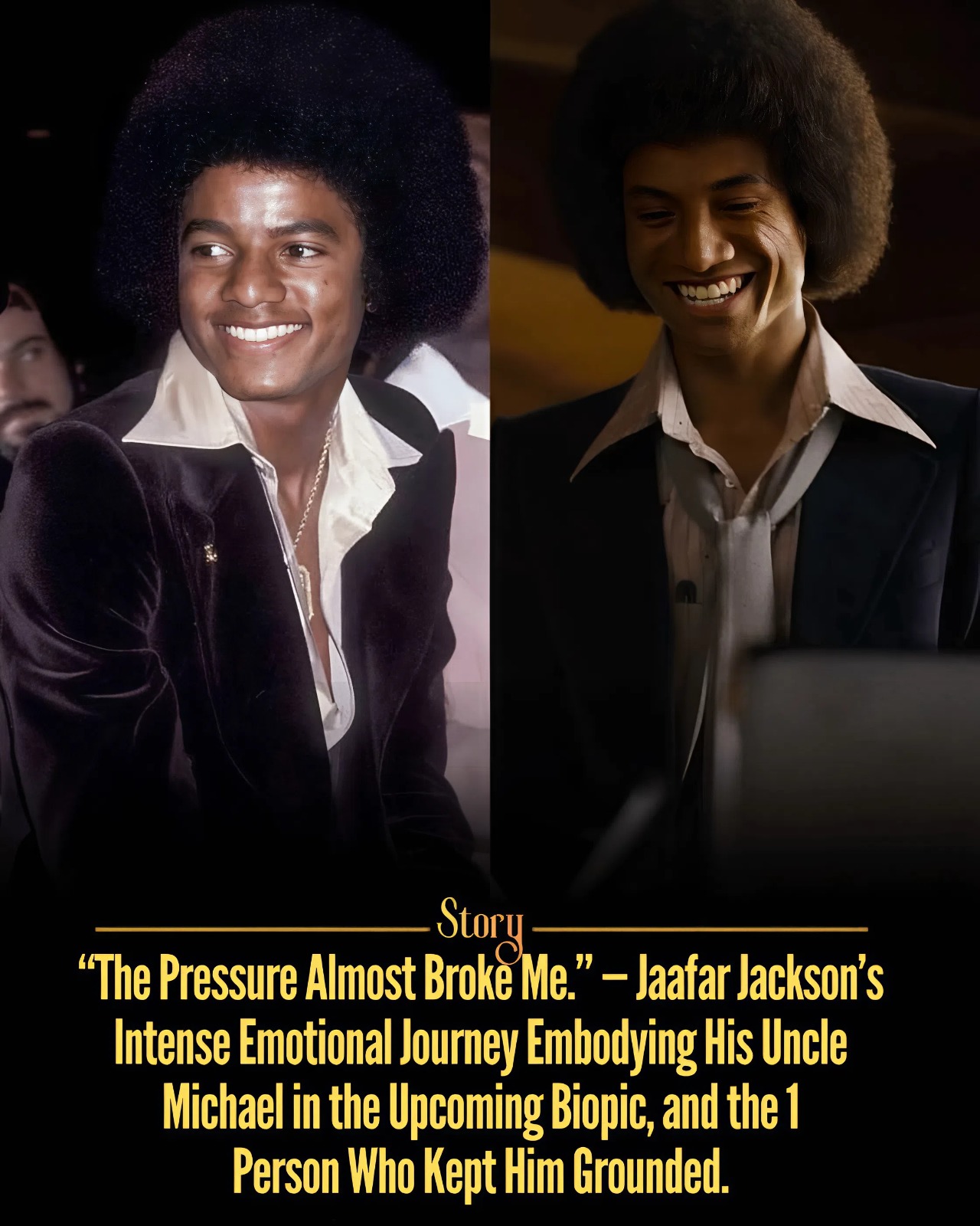 “The Pressure Almost Broke Me.” — Jaafar Jackson’s Intense Emotional Journey Embodying His Uncle Michael in the Upcoming Biopic, and the 1 Person Who Kept Him Grounded.
