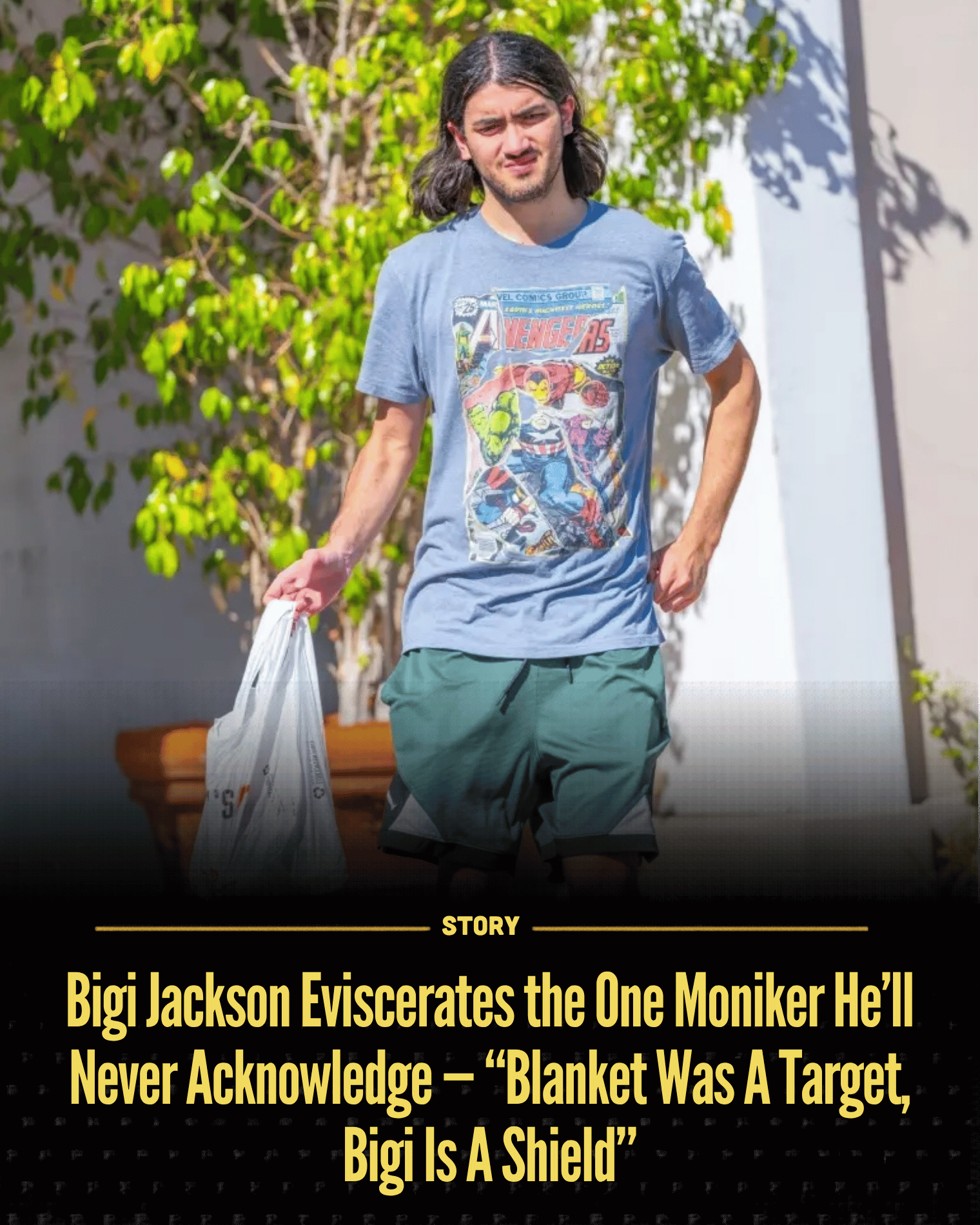 Bigi Jackson Eviscerates the One Moniker He’ll Never Acknowledge — “Blanket Was A Target, Bigi Is A Shield”