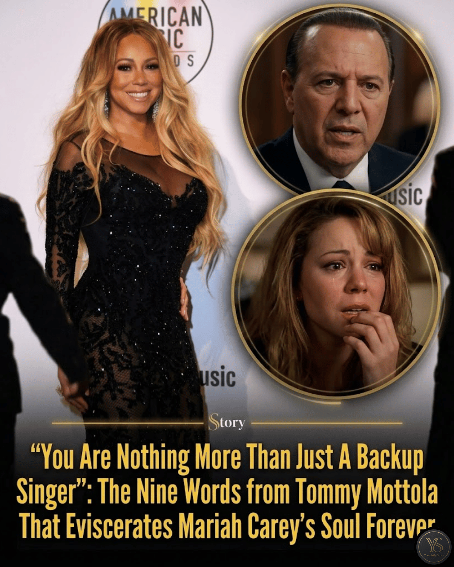 “You Are Nothing More Than Just A Backup Singer”: The Nine Words from Tommy Mottola That Eviscerates Mariah Carey’s Soul Forever.