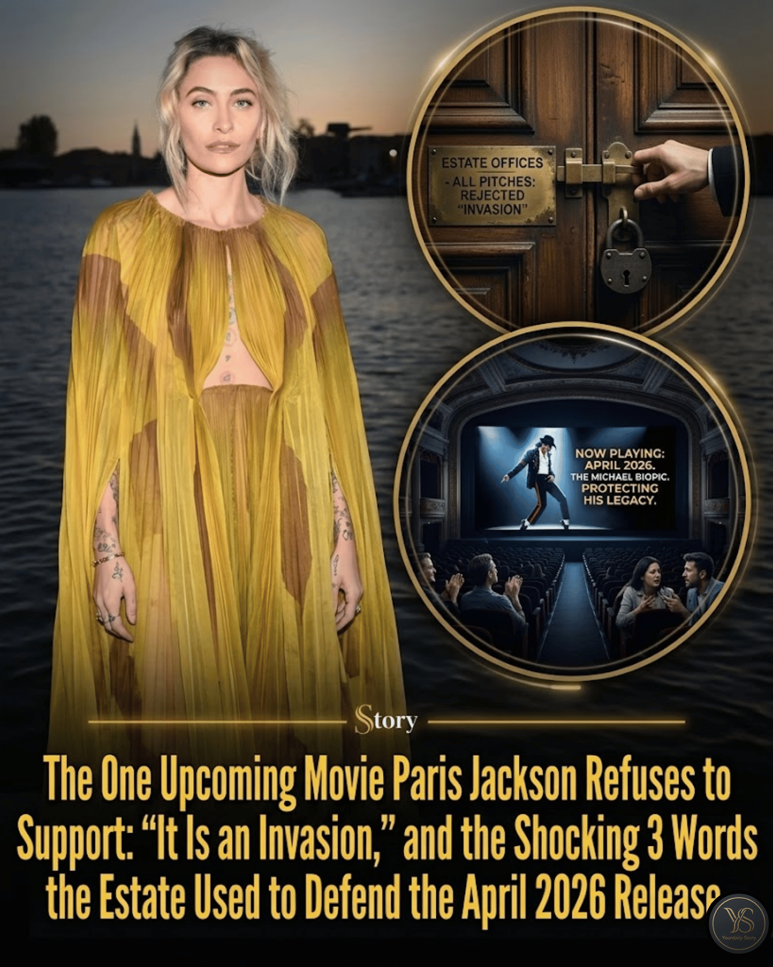 The One Upcoming Movie Paris Jackson Refuses to Support: “It Is an Invasion,” and the Shocking 3 Words the Estate Used to Defend the April 2026 Release.