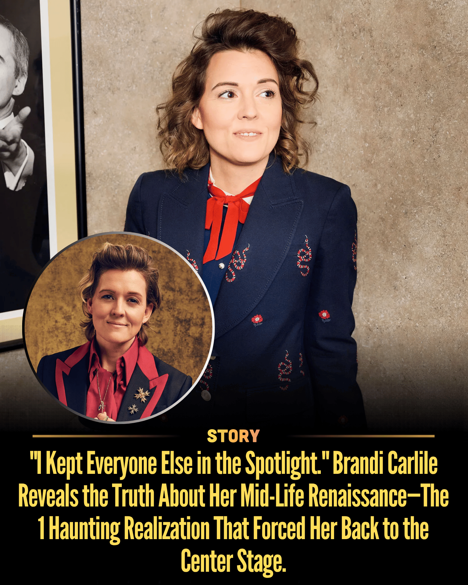 “I Kept Everyone Else in the Spotlight.” Brandi Carlile Reveals the Truth About Her Mid-Life Renaissance—The 1 Haunting Realization That Forced Her Back to the Center Stage.