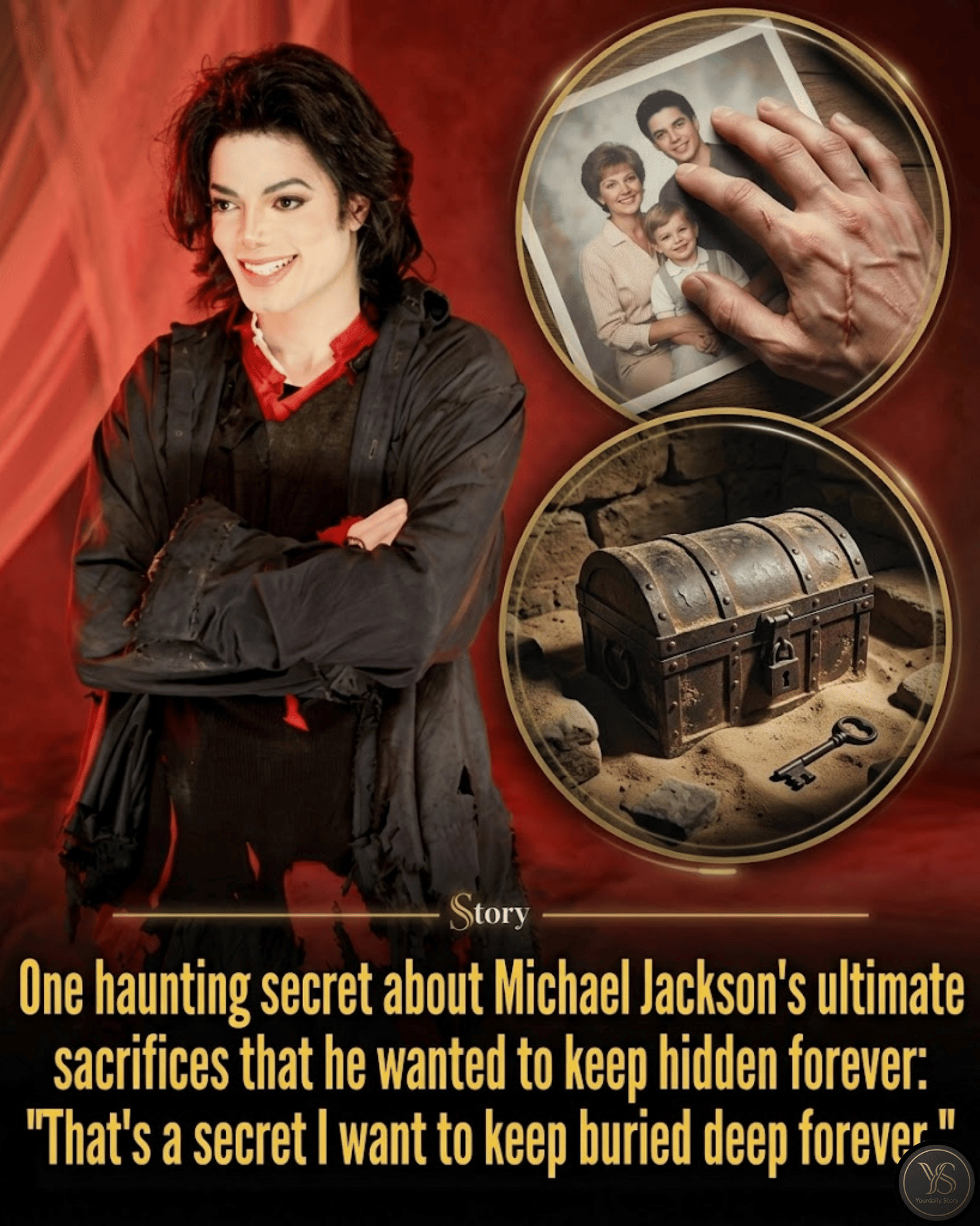 One haunting secret about Michael Jackson’s ultimate sacrifices that he wanted to keep hidden forever: “That’s a secret I want to keep buried deep forever.”