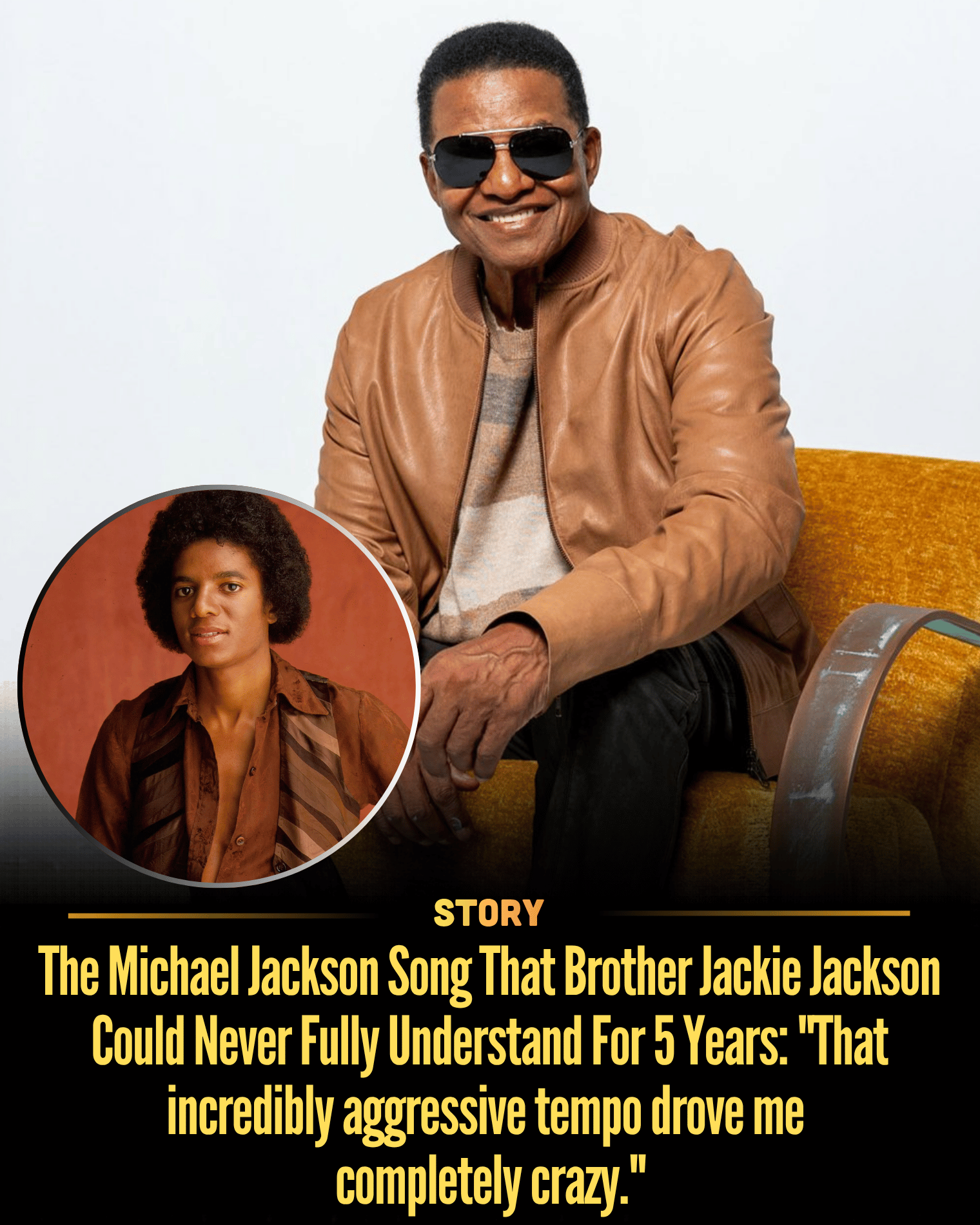 The Michael Jackson Song That Brother Jackie Jackson Could Never Fully Understand For 5 Years: “That incredibly aggressive tempo drove me completely crazy.”