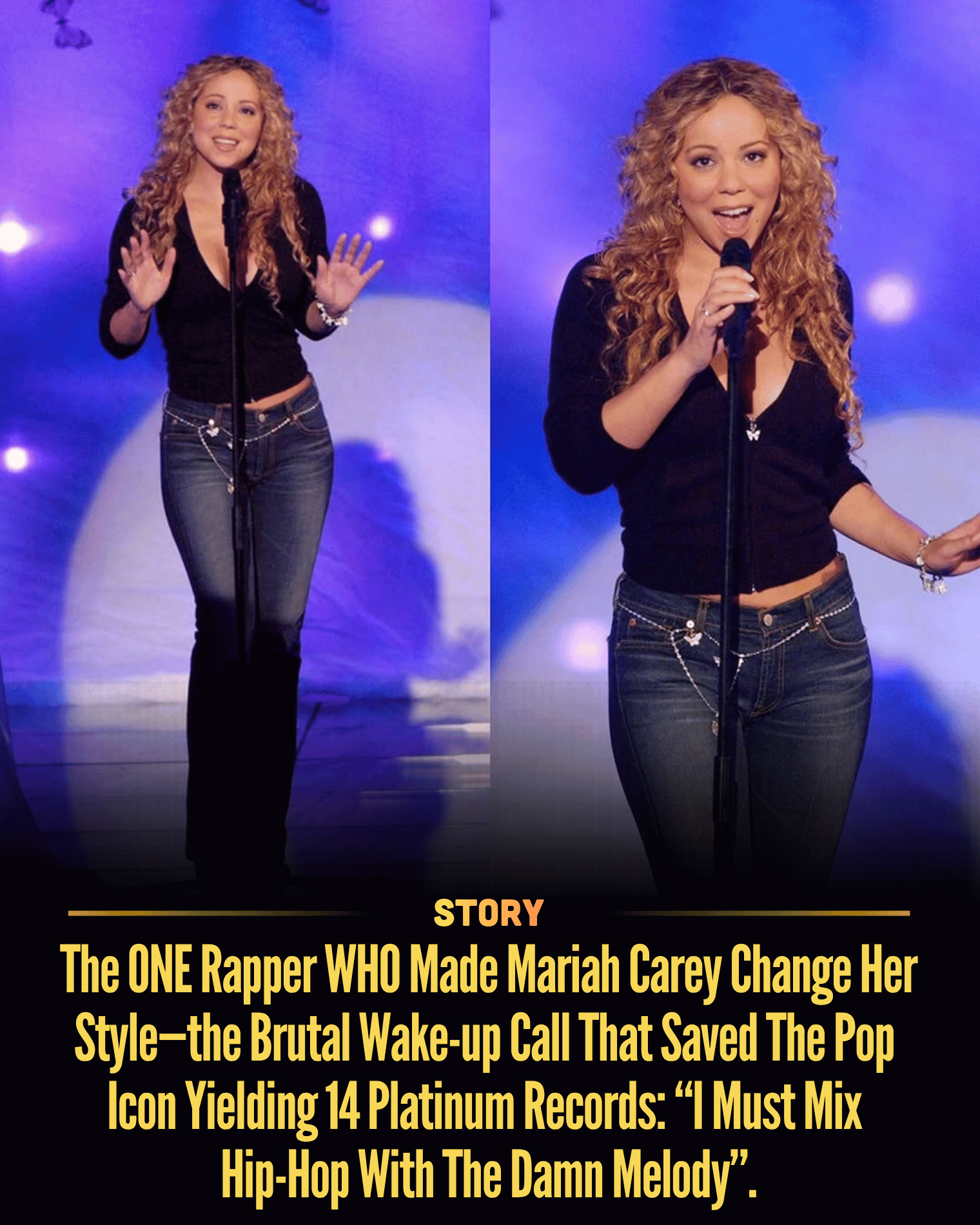 The ONE Rapper WHO Made Mariah Carey Change Her Style—the Brutal Wake-up Call That Saved The Pop Icon Yielding 14 Platinum Records: “I Must Mix Hip-Hop With The Damn Melody”.