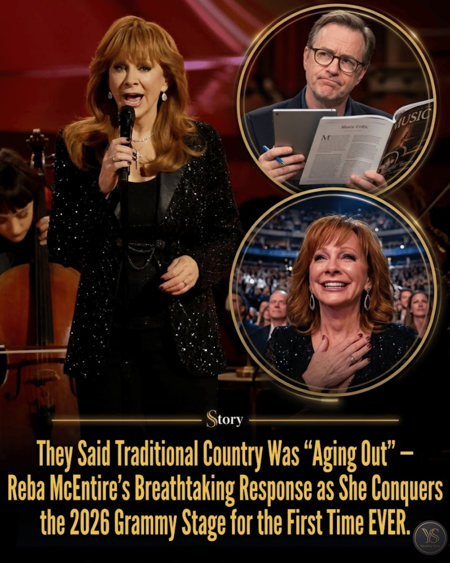 They Said Traditional Country Was “Aging Out” — Reba McEntire’s Breathtaking Response as She Conquers the 2026 Grammy Stage for the First Time EVER.