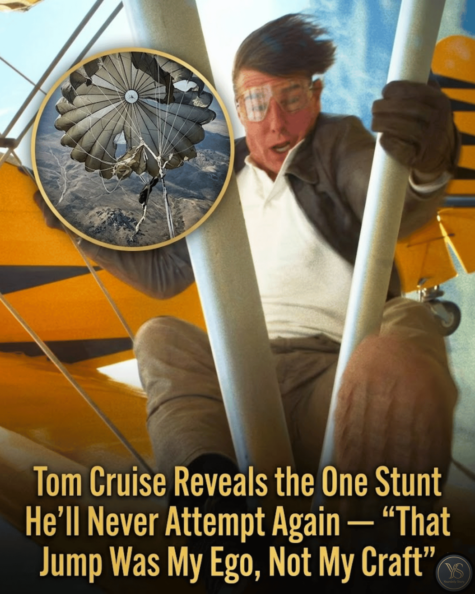 Tom Cruise Reveals the One Stunt He’ll Never Attempt Again — “That Jump Was My Ego, Not My Craft”