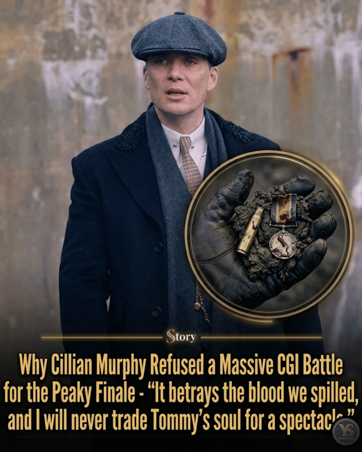 Why Cillian Murphy Refused a Massive CGI Battle for the Peaky Finale – “It betrays the blood we spilled, and I will never trade Tommy’s soul for a spectacle.”