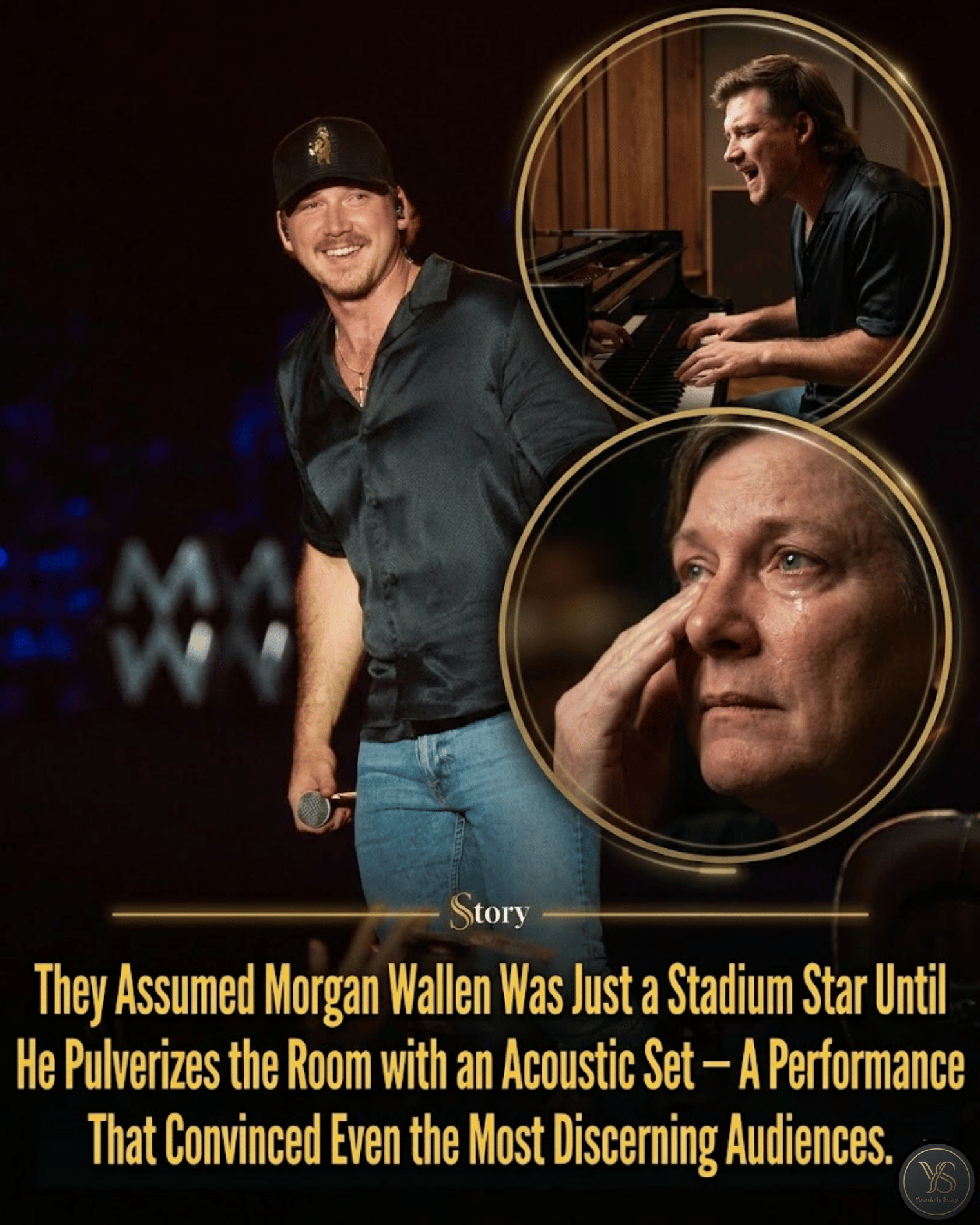 They Assumed Morgan Wallen Was Just a Stadium Star Until He Pulverizes the Room with an Acoustic Set — A Performance That Convinced Even the Most Discerning Audiences.