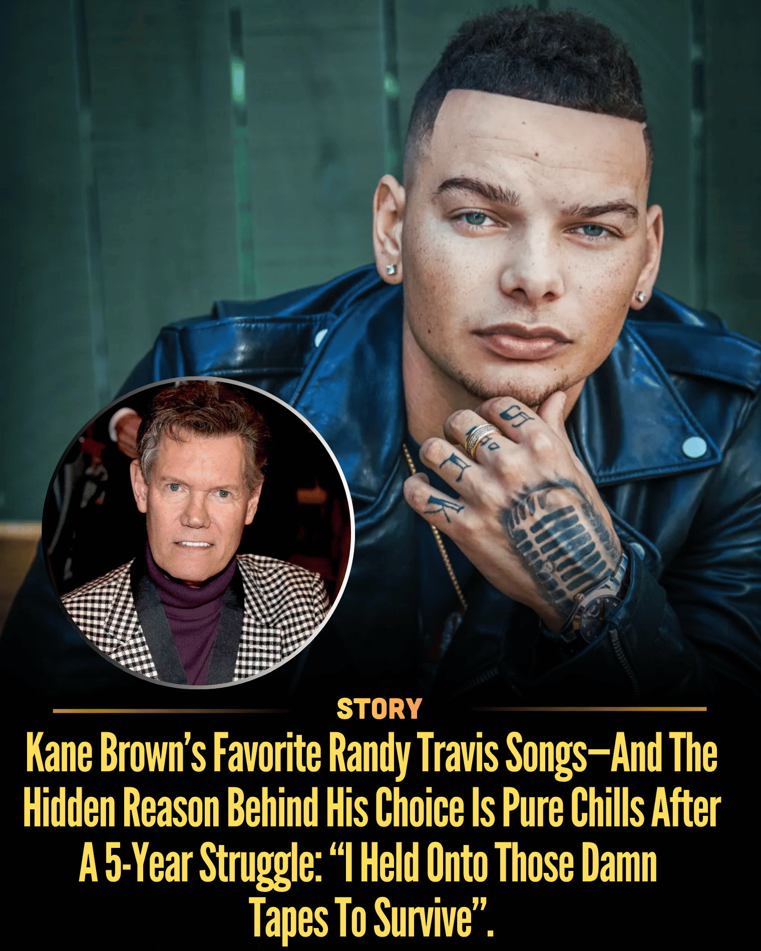 Kane Brown’s Favorite Randy Travis Songs—And The Hidden Reason Behind His Choice Is Pure Chills After A 5-Year Struggle: “I Held Onto Those Damn Tapes To Survive”.