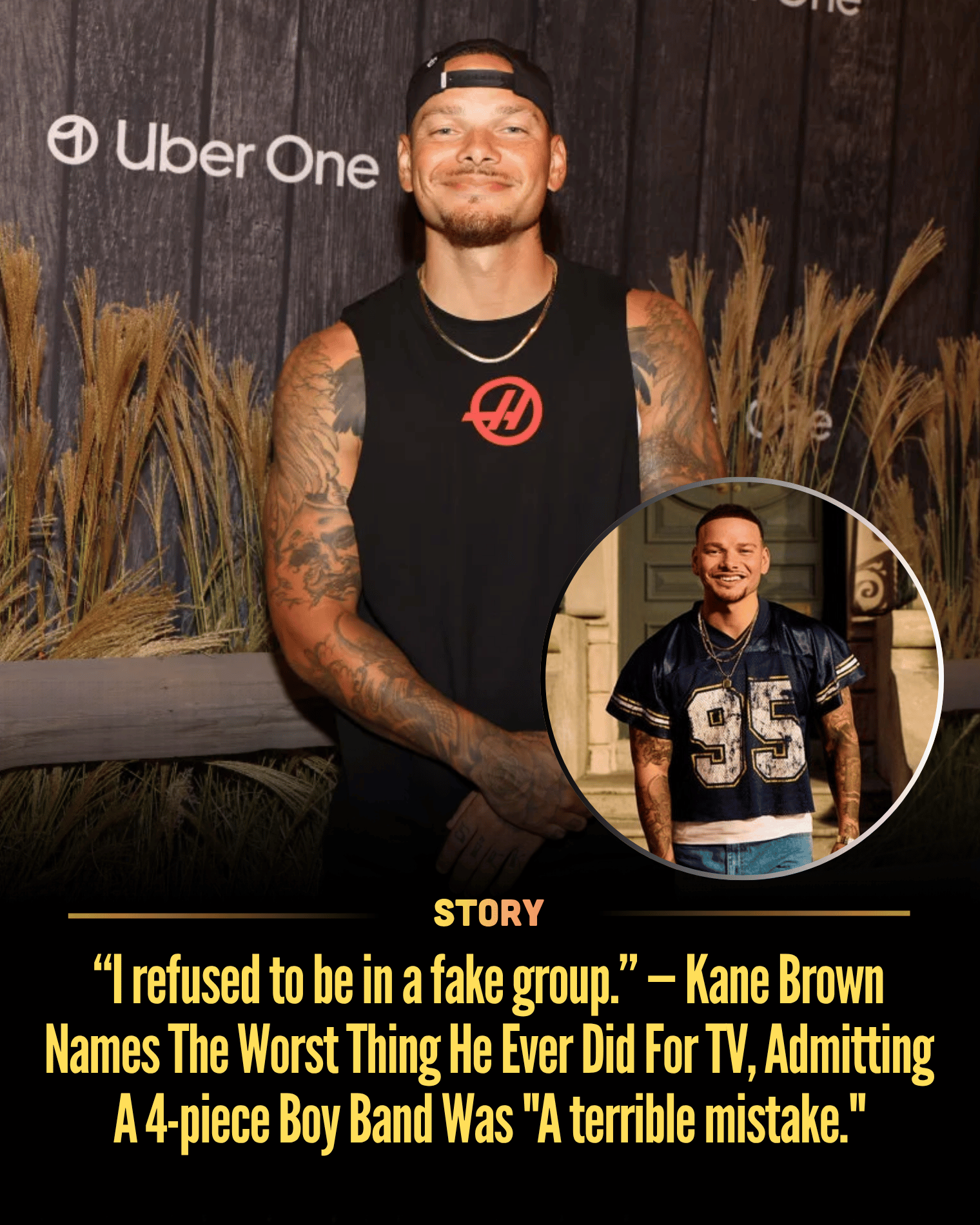 “I refused to be in a fake group.” — Kane Brown Names The Worst Thing He Ever Did For TV, Admitting A 4-piece Boy Band Was “A terrible mistake.”