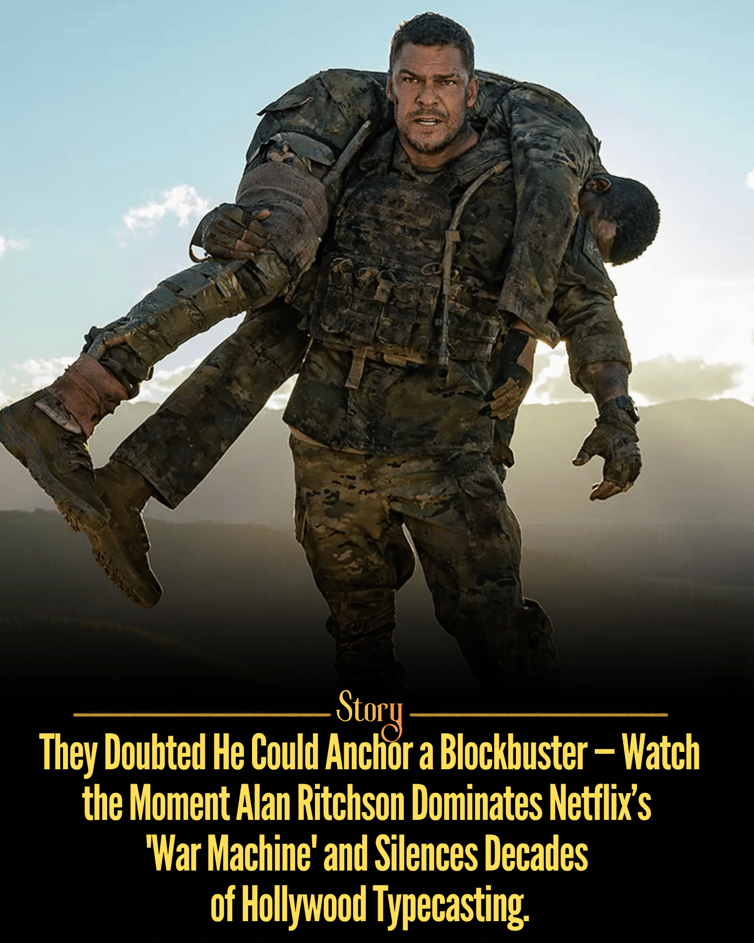 They Doubted He Could Anchor a Blockbuster — Watch the Moment Alan Ritchson Dominates Netflix’s ‘War Machine’ and Silences Decades of Hollywood Typecasting.
