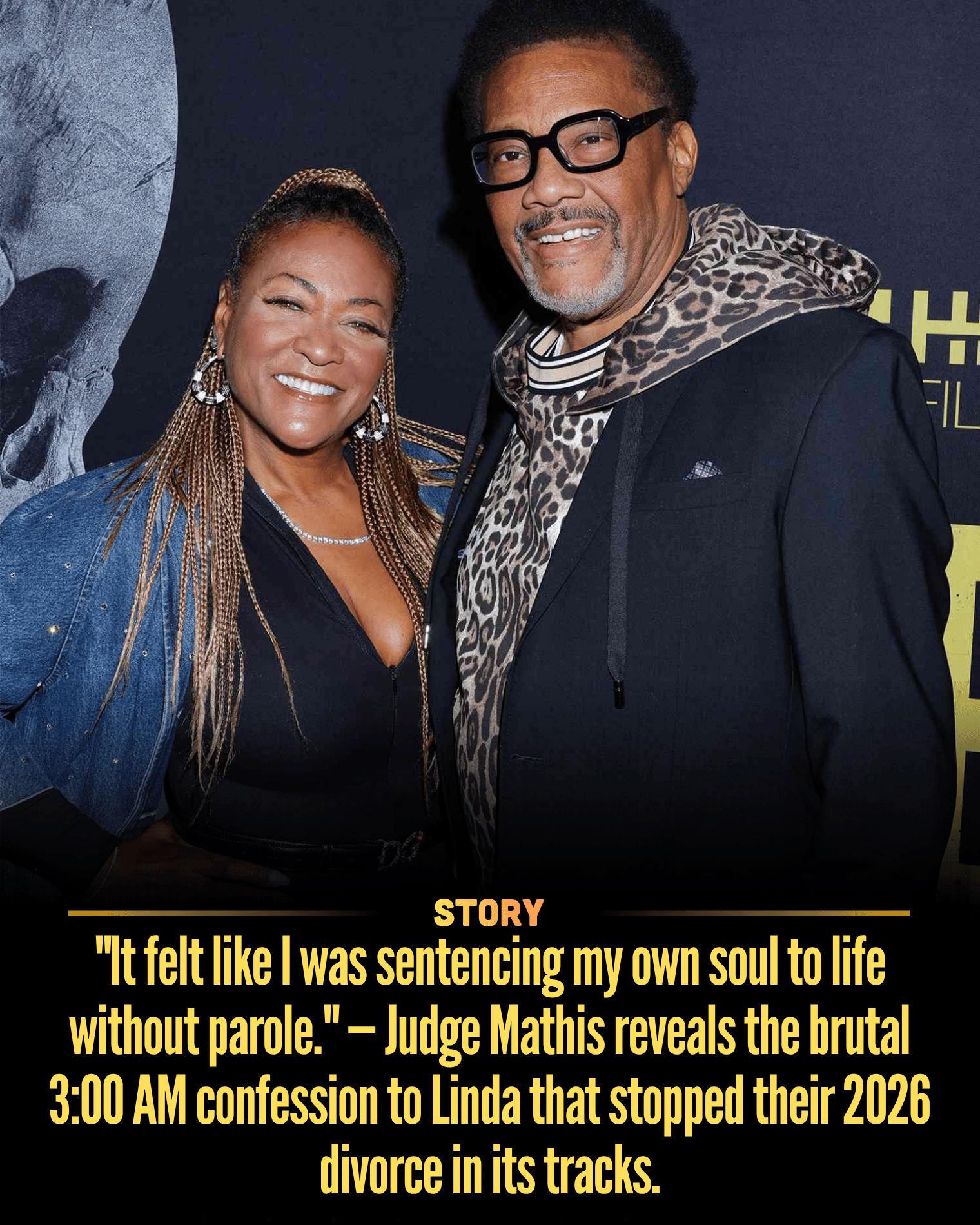 “It felt like I was sentencing my own soul to life without parole.” — Judge Mathis reveals the brutal 3:00 AM confession to Linda that stopped their 2026 divorce in its tracks.