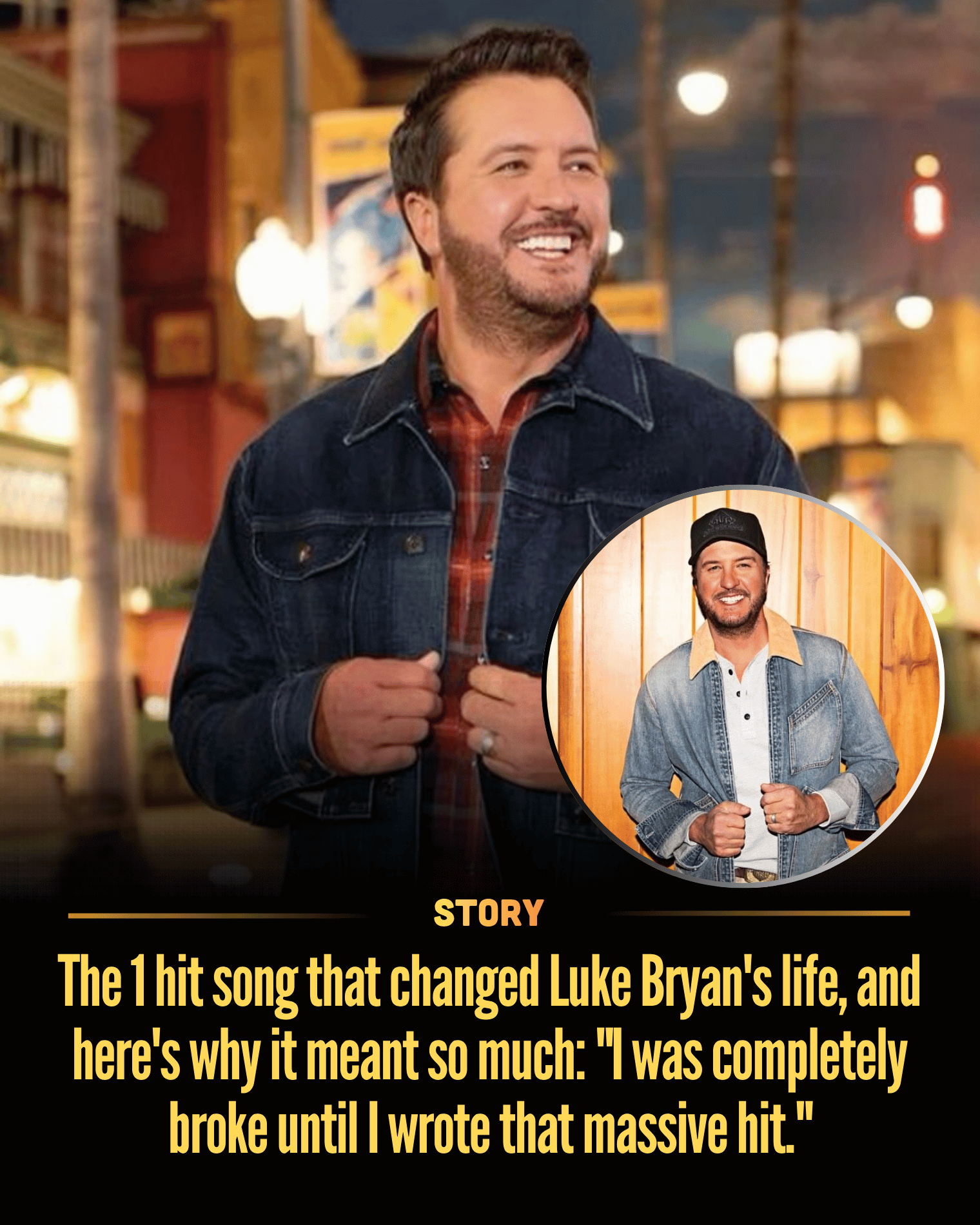 The 1 hit song that changed Luke Bryan’s life, and here’s why it meant so much: “I was completely broke until I wrote that massive hit.”