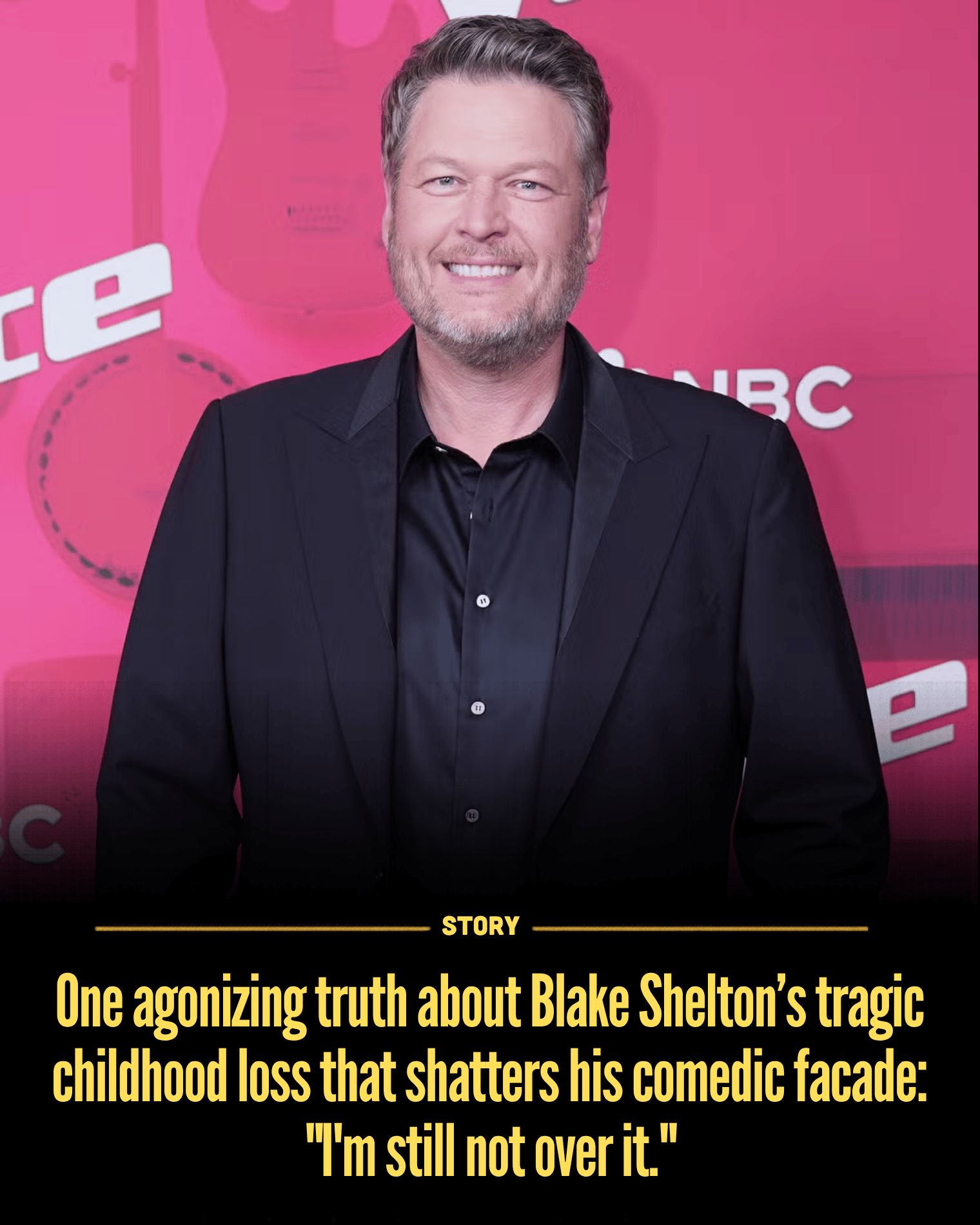 One agonizing truth about Blake Shelton’s tragic childhood loss that shatters his comedic facade: “I’m still not over it.”
