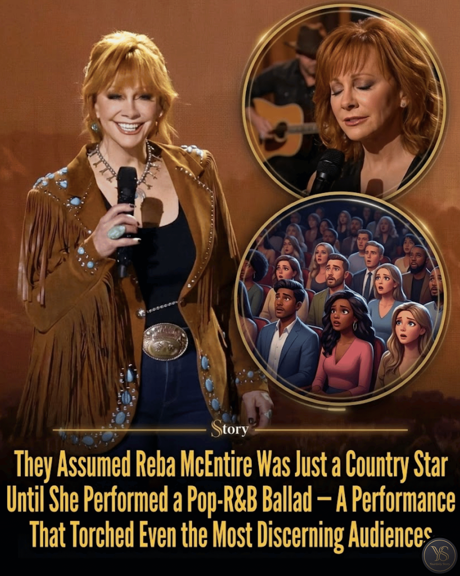They Assumed Reba McEntire Was Just a Country Star Until She Performed a Pop-R&B Ballad — A Performance That Torched Even the Most Discerning Audiences