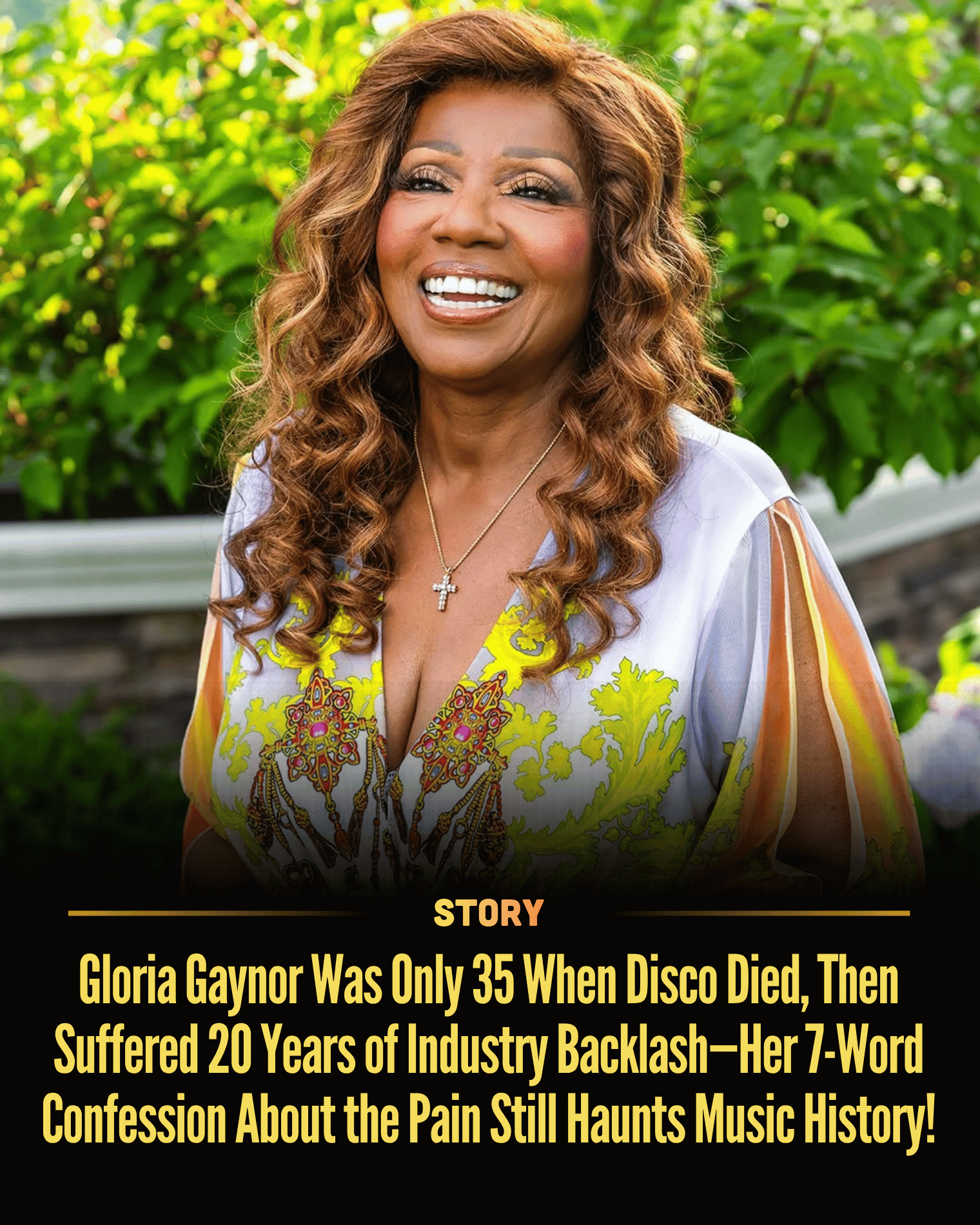 Gloria Gaynor Was Only 35 When Disco Died, Then Suffered 20 Years of Industry Backlash—Her 7-Word Confession About the Pain Still Haunts Music History!