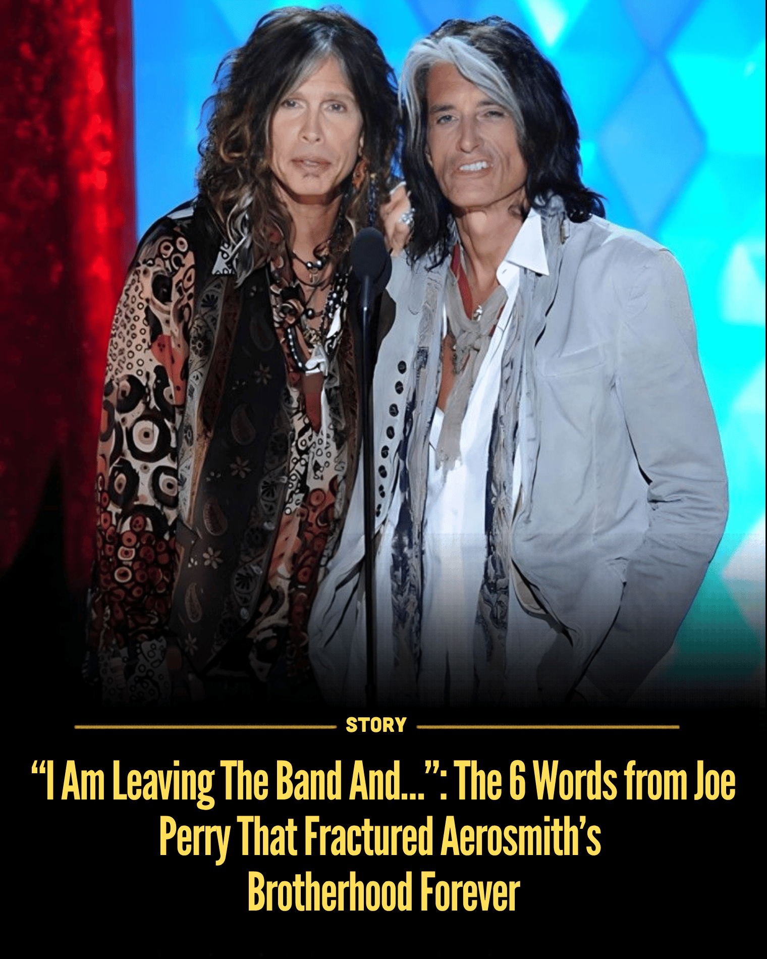 “I Am Leaving The Band And…”: The 6 Words from Joe Perry That Fractured Aerosmith’s Brotherhood Forever