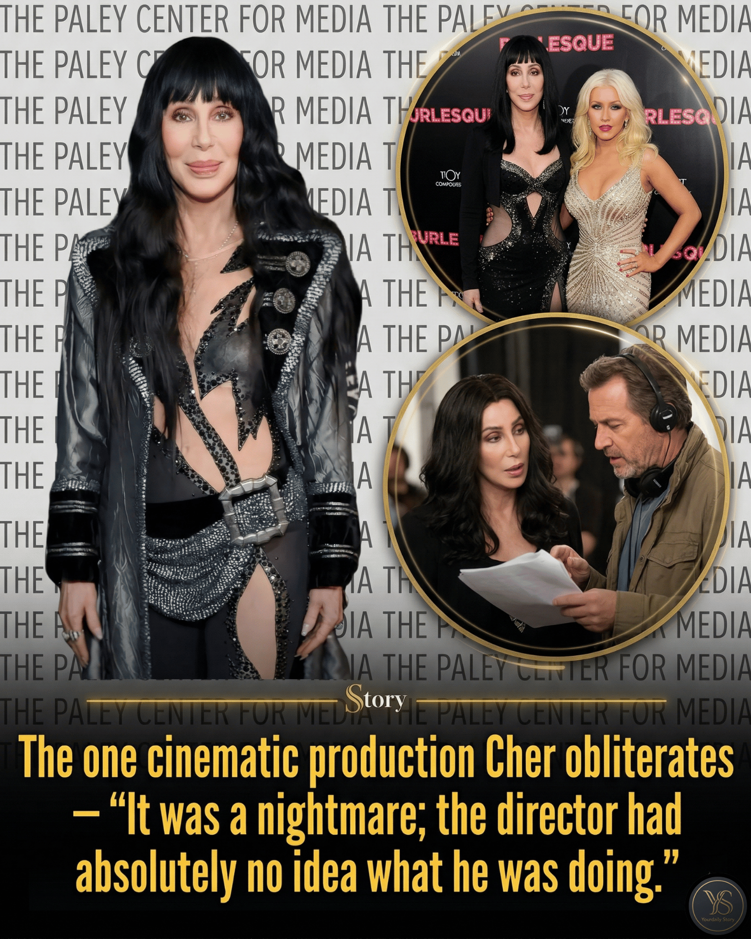 The one cinematic production Cher obliterates — “It was a nightmare; the director had absolutely no idea what he was doing.”