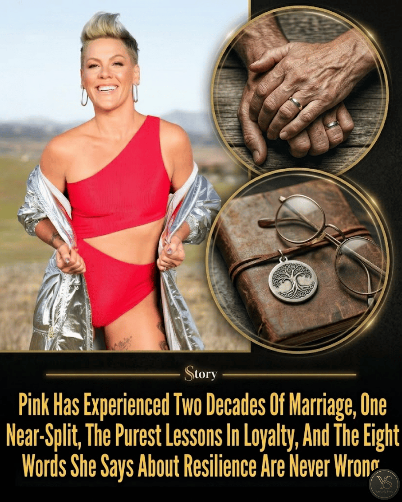 Pink Has Experienced Two Decades Of Marriage, One Near-Split, The Purest Lessons In Loyalty, And The Eight Words She Says About Resilience Are Never Wrong.