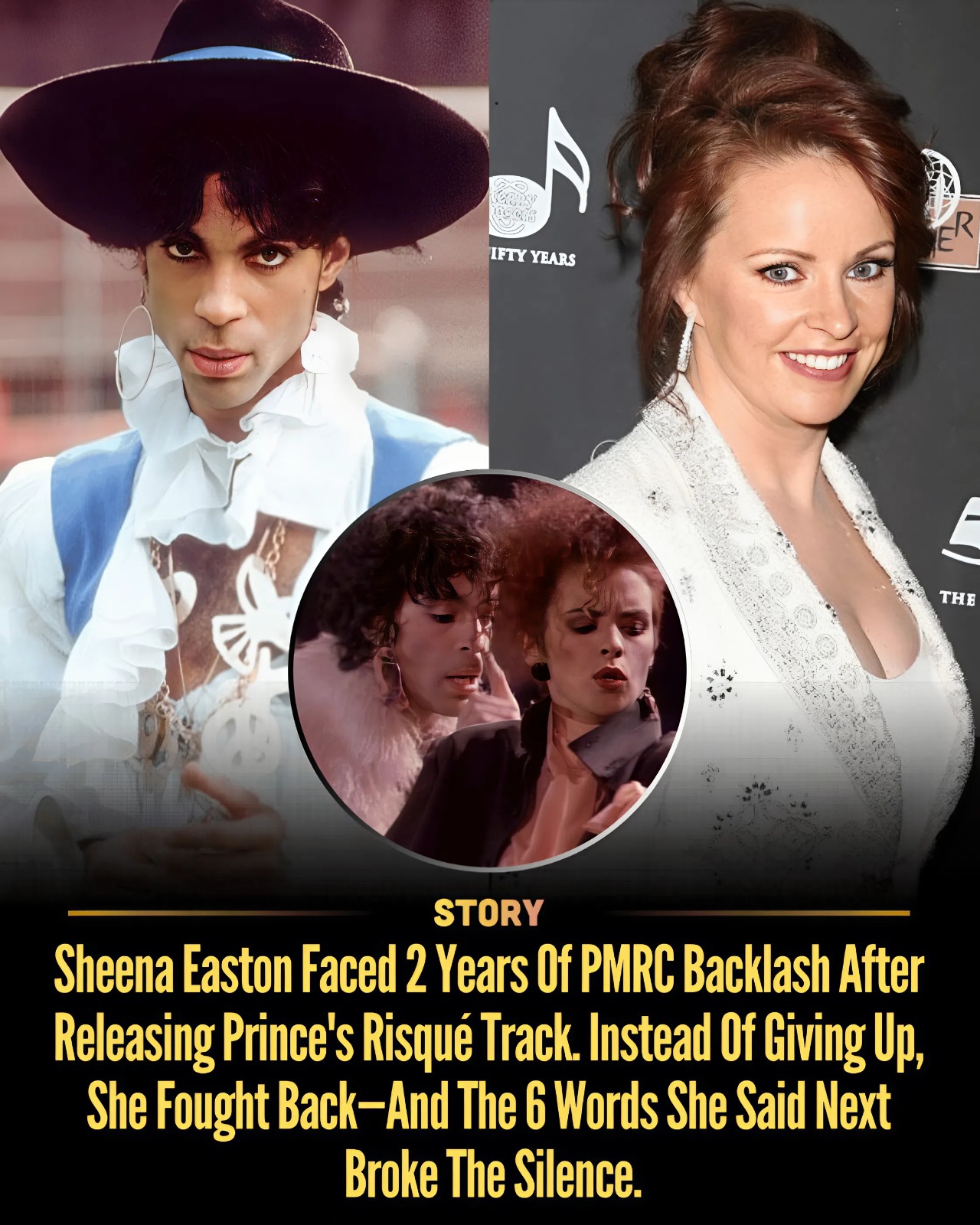 Sheena Easton Faced 2 Years Of PMRC Backlash After Releasing Prince’s Risqué Track. Instead Of Giving Up, She Fought Back—And The 6 Words She Said Next Broke The Silence.