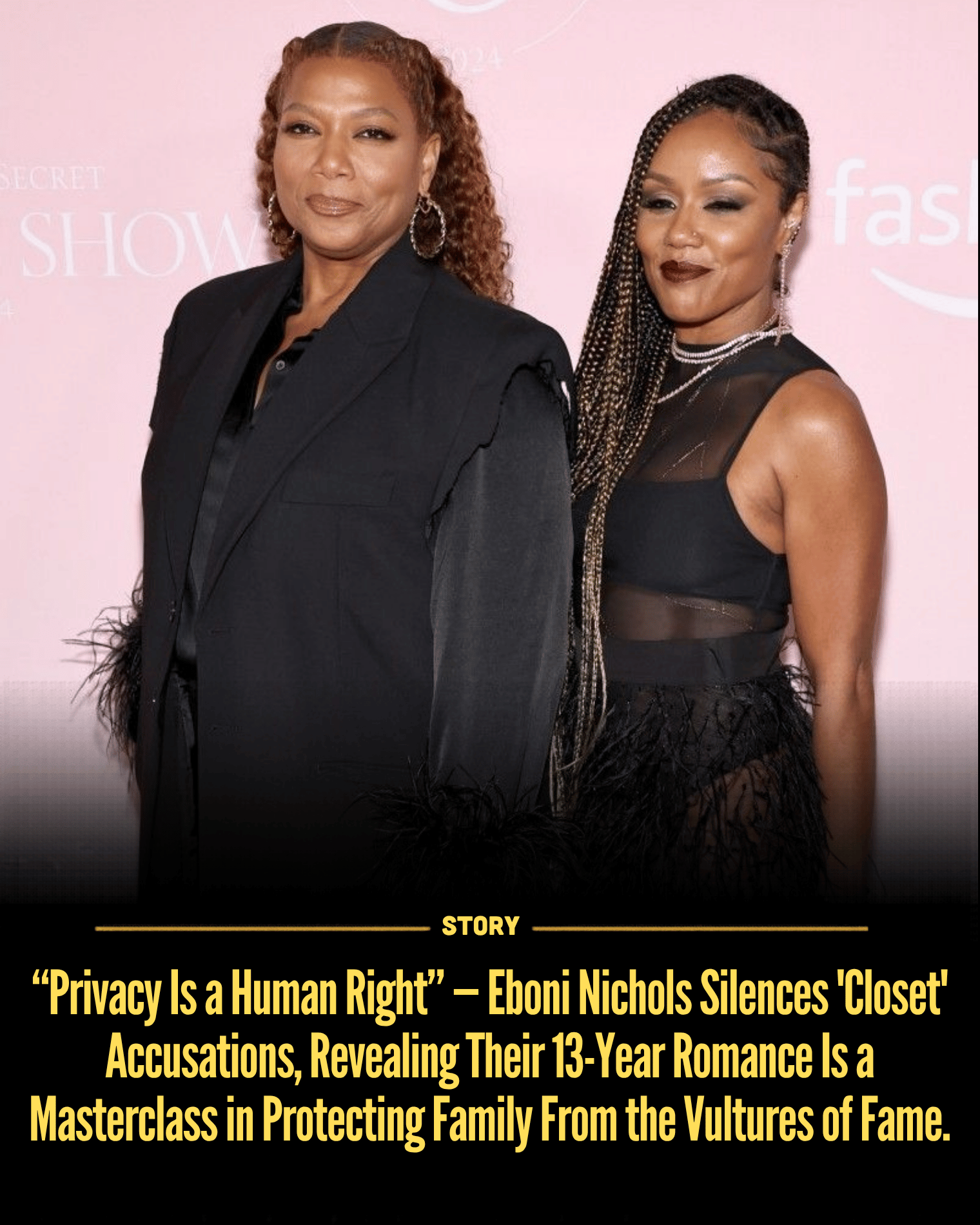 “Privacy Is a Human Right” — Eboni Nichols Silences ‘Closet’ Accusations, Revealing Their 13-Year Romance Is a Masterclass in Protecting Family From the Vultures of Fame.