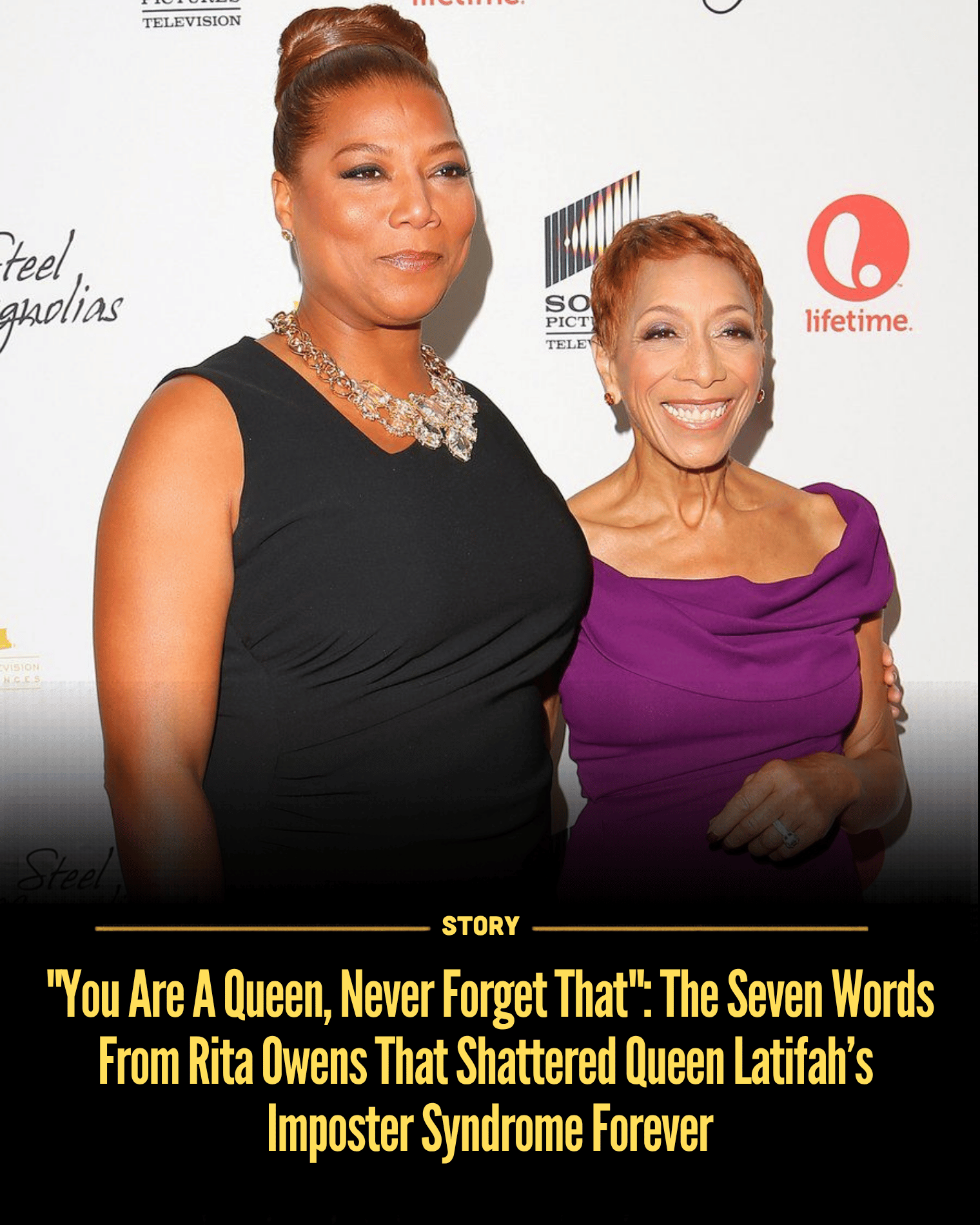 “You Are A Queen, Never Forget That”: The Seven Words From Rita Owens That Shattered Queen Latifah’s Imposter Syndrome Forever