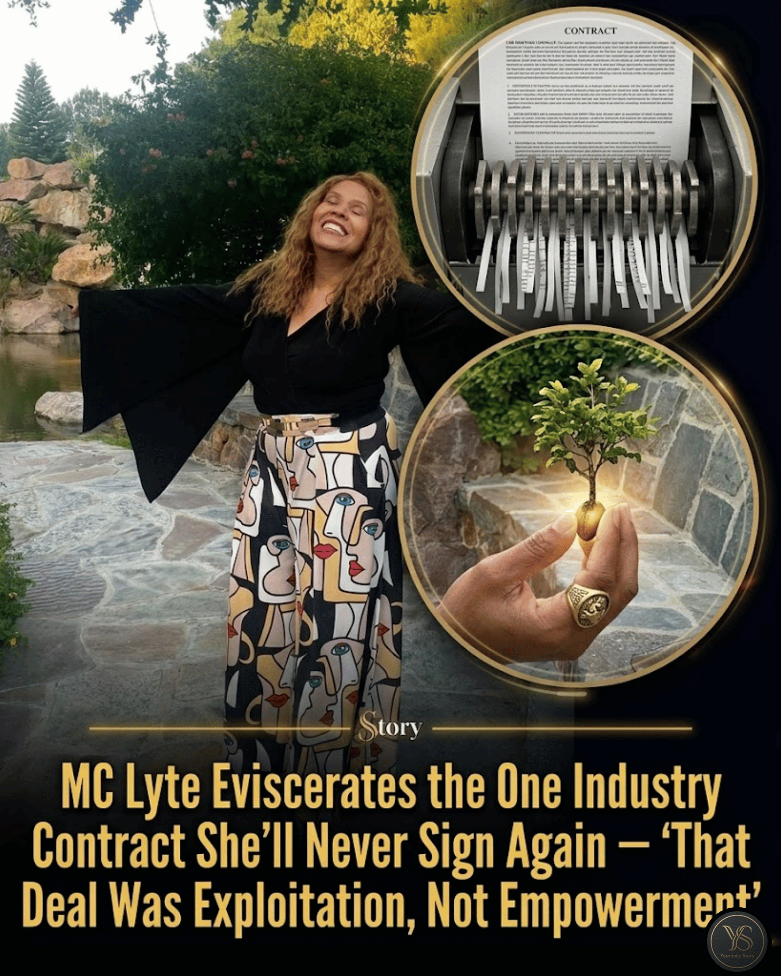 MC Lyte Eviscerates the One Industry Contract She’ll Never Sign Again — “That Deal Was Exploitation, Not Empowerment”