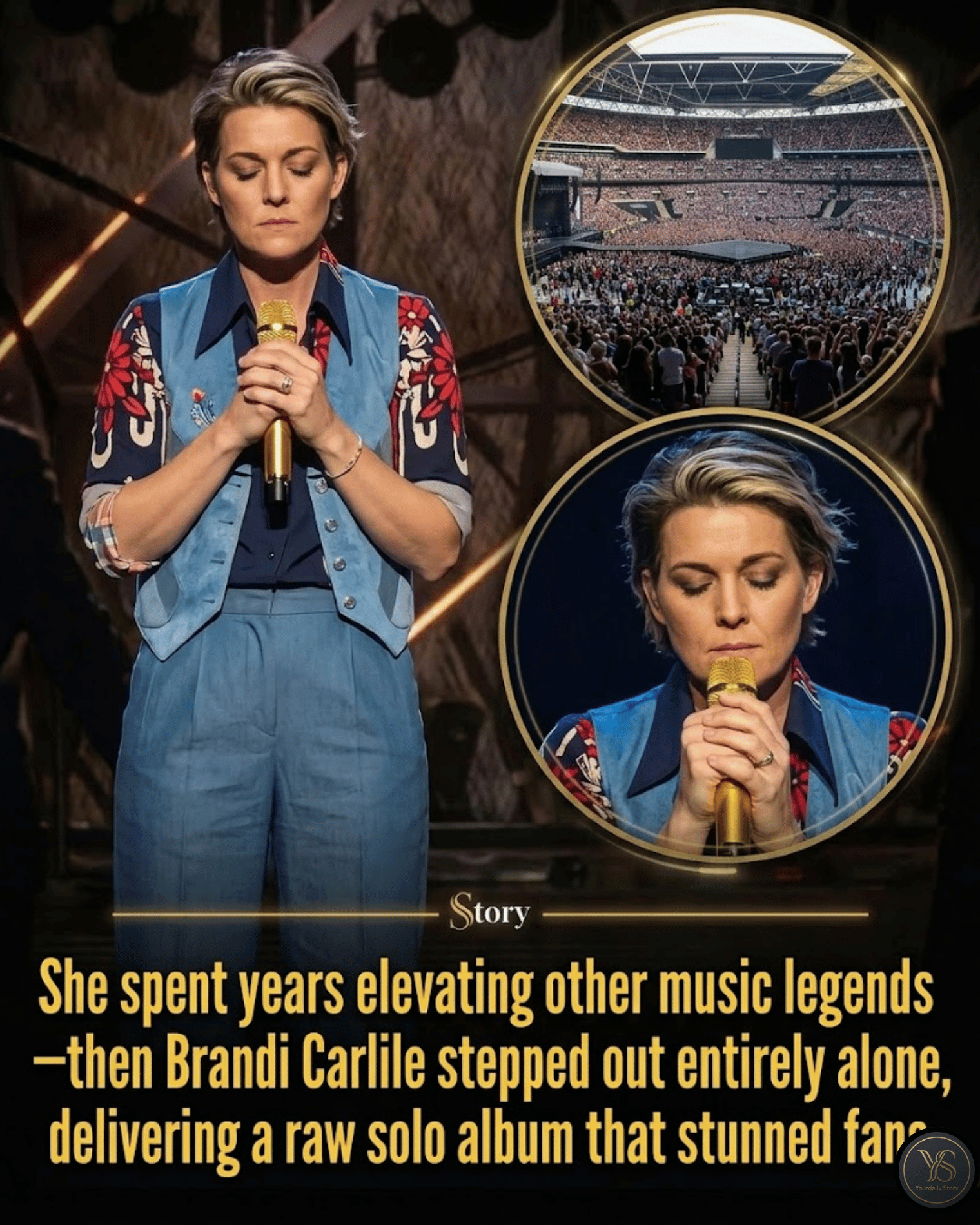 She spent years elevating other music legends—then Brandi Carlile stepped out entirely alone, delivering a raw solo album that stunned fans.