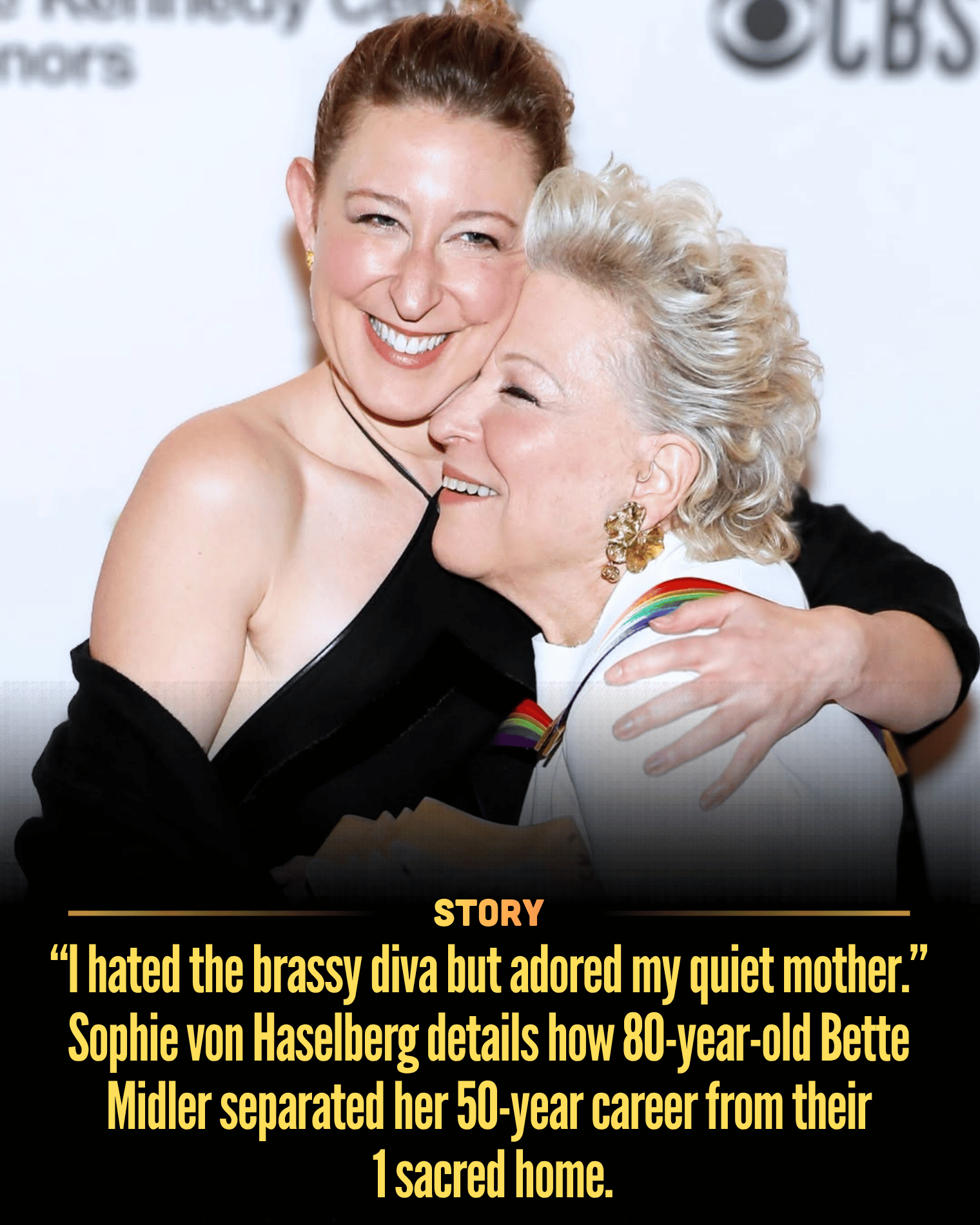 “I hated the brassy diva but adored my quiet mother.” Sophie von Haselberg details how 80-year-old Bette Midler separated her 50-year career from their 1 sacred home.