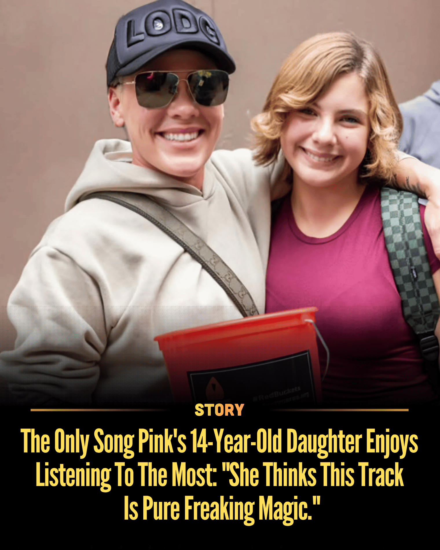 The Only Song Pink’s 14-Year-Old Daughter Enjoys Listening To The Most: “She Thinks This Track Is Pure Freaking Magic.”