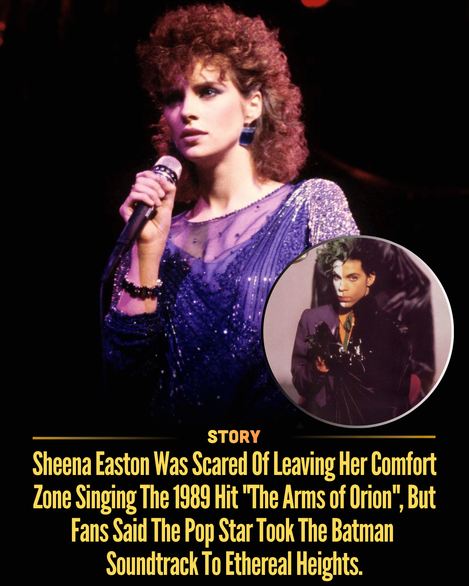 Sheena Easton Was Scared Of Leaving Her Comfort Zone Singing The 1989 Hit “The Arms of Orion”, But Fans Said The Pop Star Took The Batman Soundtrack To Ethereal Heights.