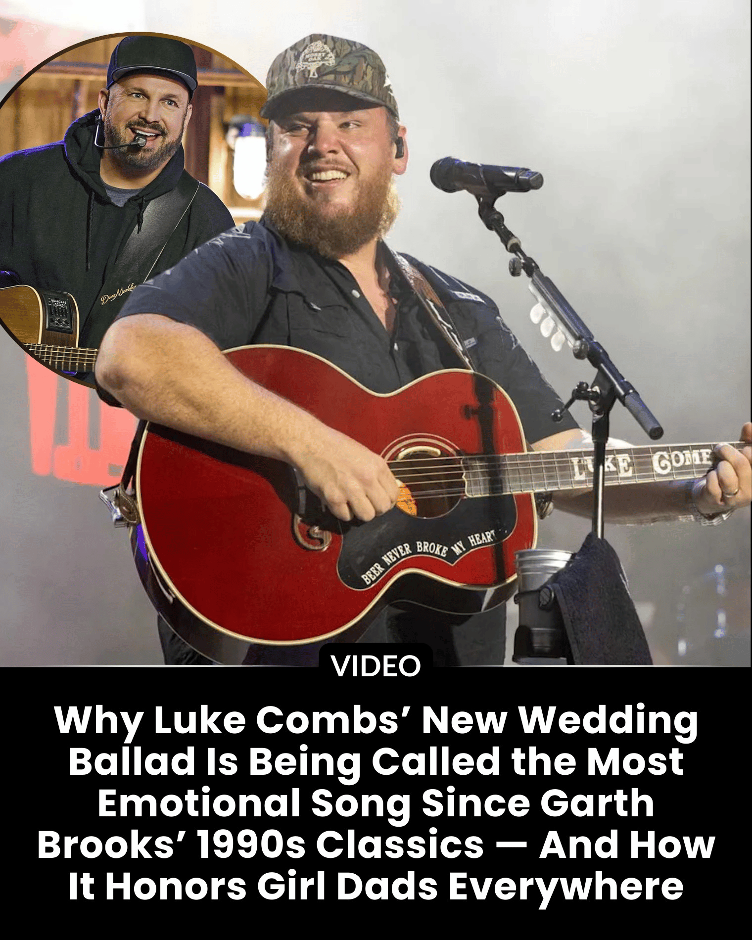 Why Luke Combs’ New Wedding Ballad Is Being Called the Most Emotional Song Since Garth Brooks’ 1990s Classics — And How It Honors Girl Dads Everywhere