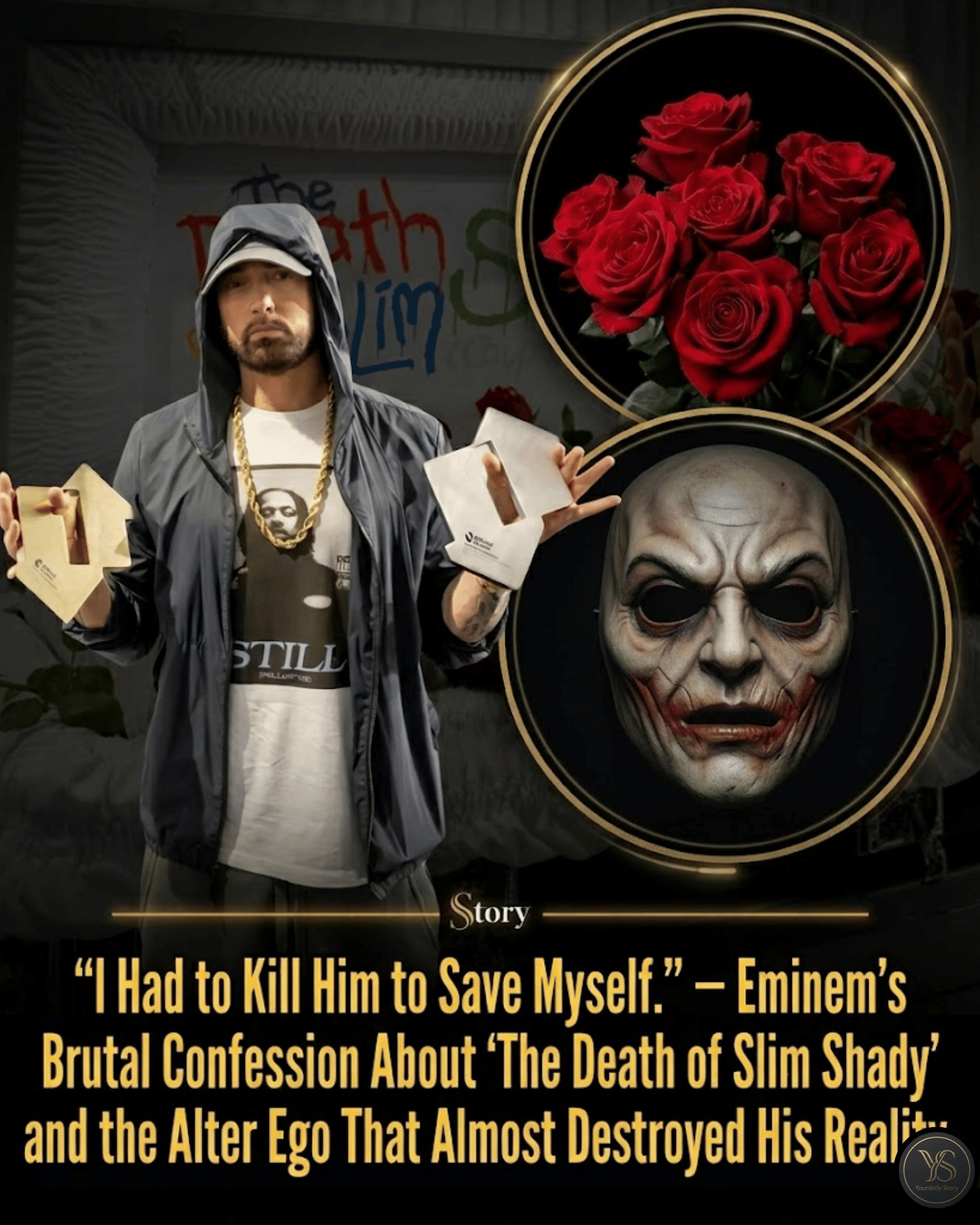 “I Had to Kill Him to Save Myself.” — Eminem’s Brutal Confession About ‘The Death of Slim Shady’ and the Alter Ego That Almost Destroyed His Reality.