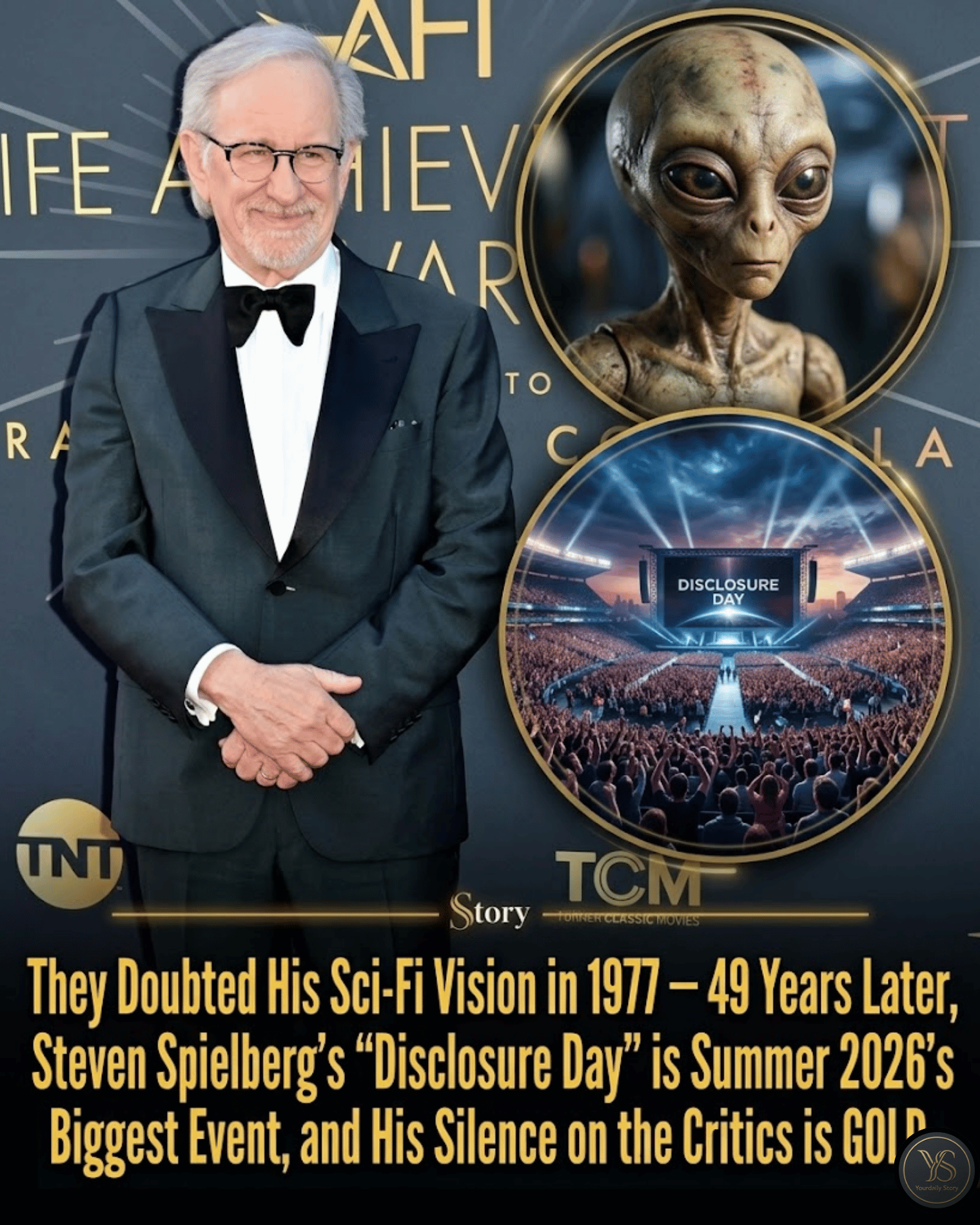 They Doubted His Sci-Fi Vision in 1977 — 49 Years Later, Steven Spielberg’s “Disclosure Day” is Summer 2026’s Biggest Event, and His Silence on the Critics is GOLD.