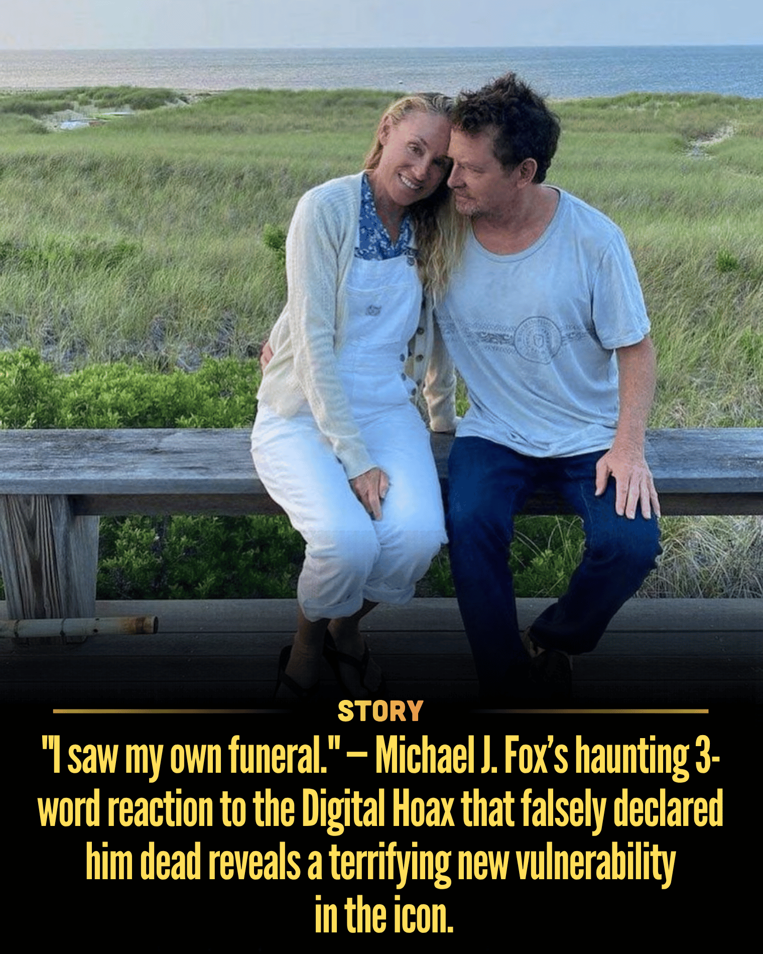 “I saw my own funeral.” — Michael J. Fox’s haunting 3-word reaction to the Digital Hoax that falsely declared him dead reveals a terrifying new vulnerability in the icon.