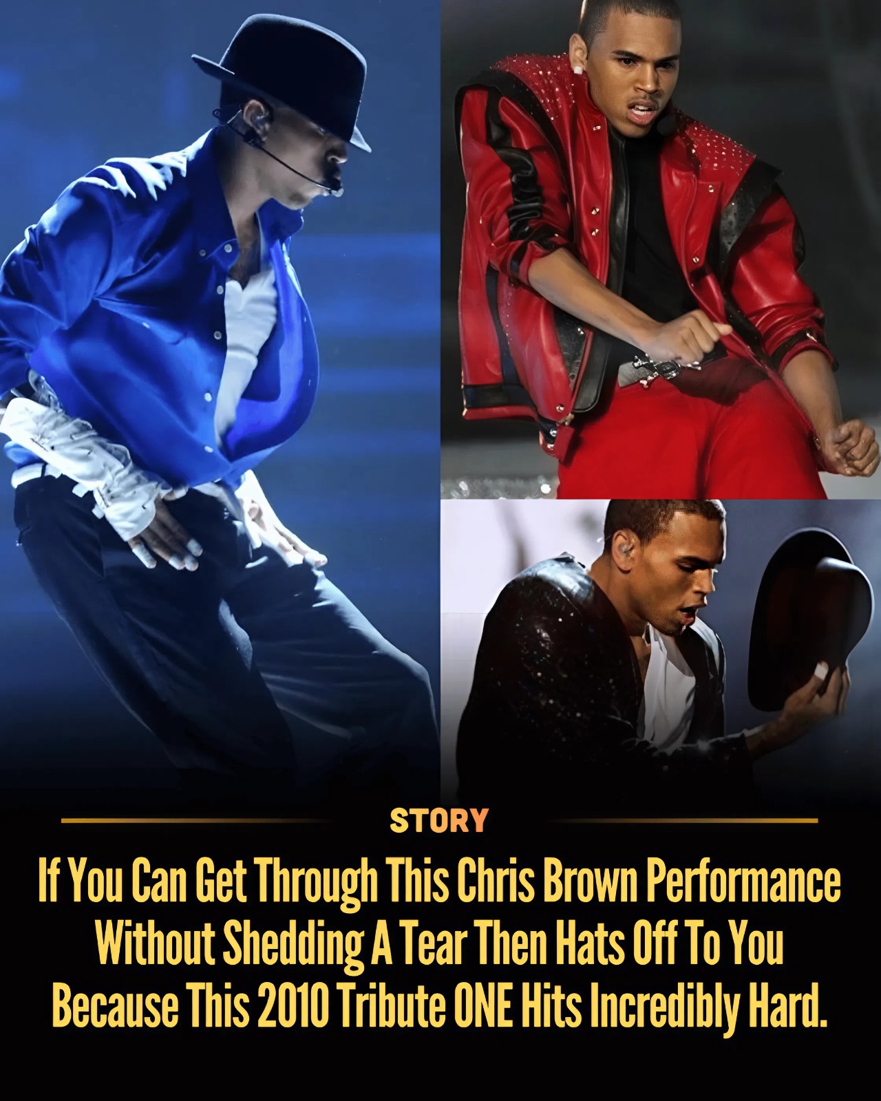 If You Can Get Through This Chris Brown Performance Without Shedding A Tear Then Hats Off To You Because This 2010 Tribute ONE Hits Incredibly Hard.