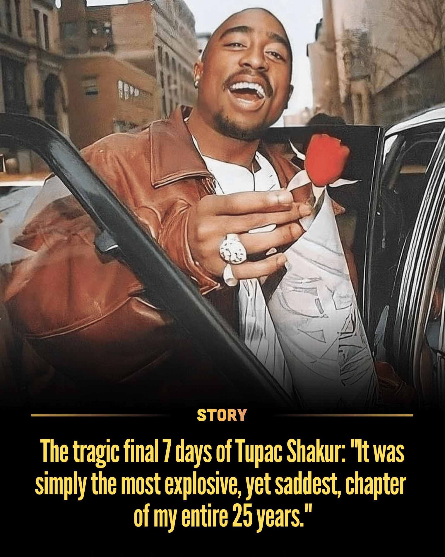 The tragic final 7 days of Tupac Shakur: “It was simply the most explosive, yet saddest, chapter of my entire 25 years.”