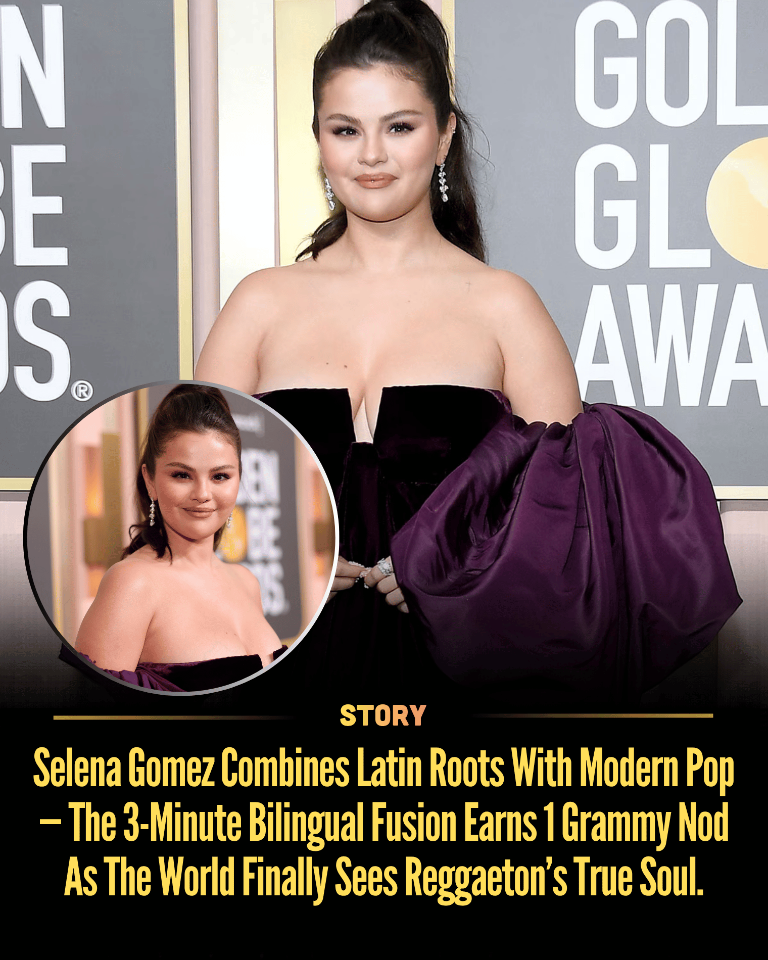 Selena Gomez Combines Latin Roots With Modern Pop — The 3-Minute Bilingual Fusion Earns 1 Grammy Nod As The World Finally Sees Reggaeton’s True Soul.