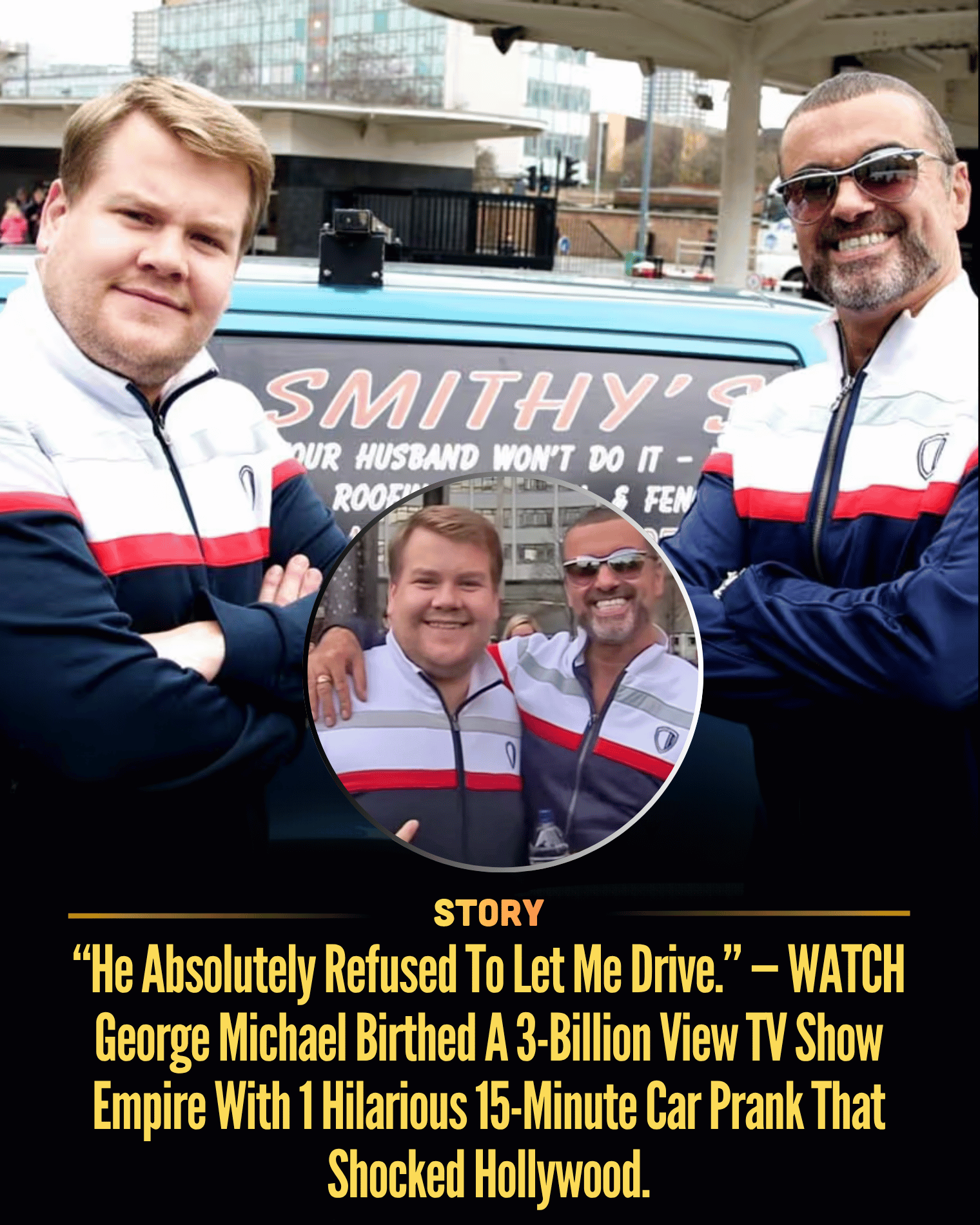 “He Absolutely Refused To Let Me Drive.” — WATCH George Michael Birthed A 3-Billion View TV Show Empire With 1 Hilarious 15-Minute Car Prank That Shocked Hollywood.