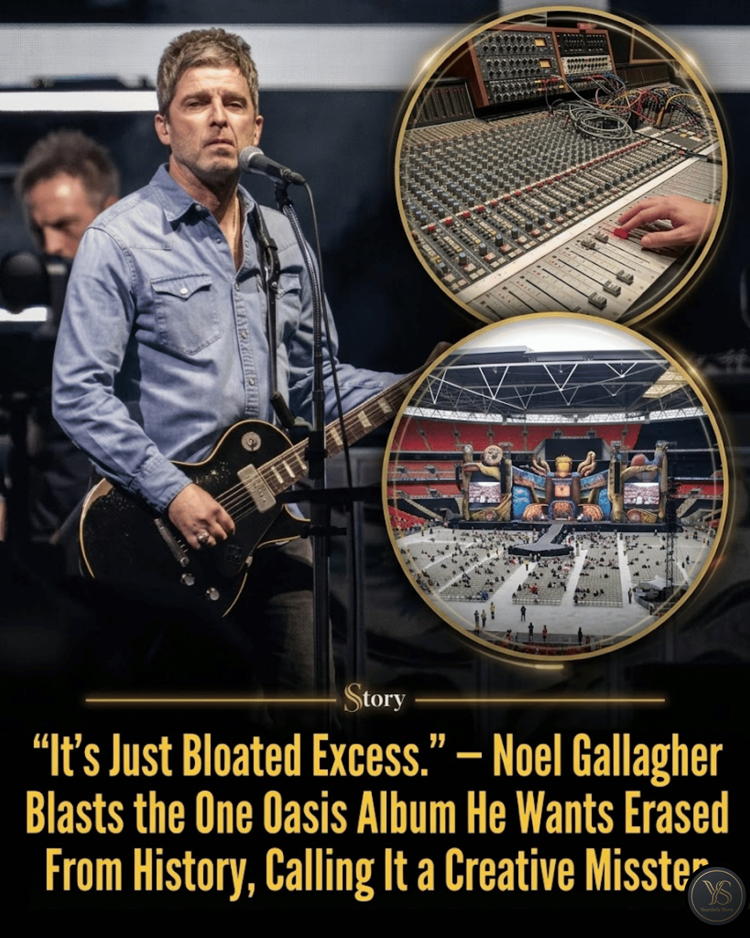 “It’s Just Bloated Excess.” — Noel Gallagher Blasts the One Oasis Album He Wants Erased From History, Calling It a Creative Misstep