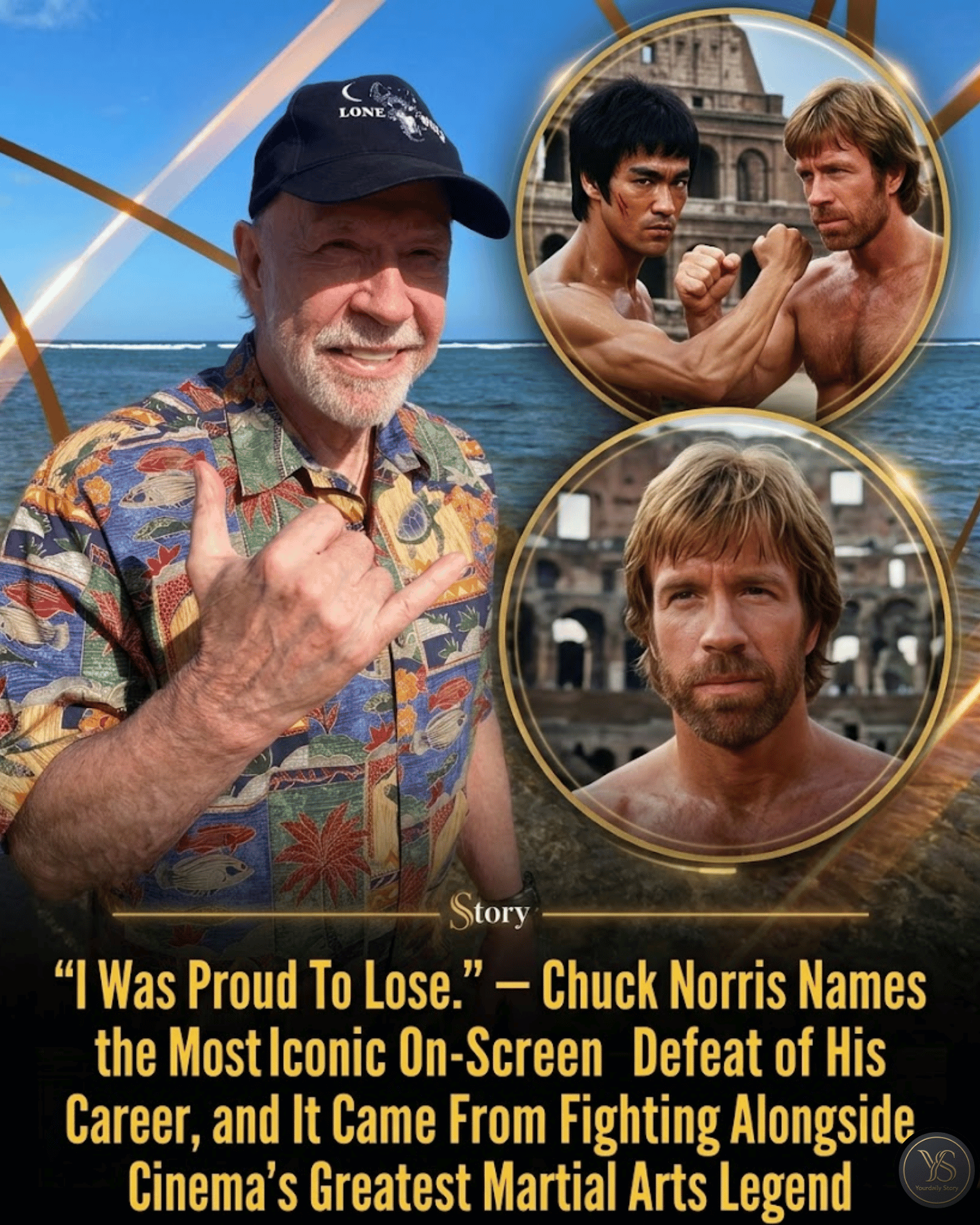 “I Was Proud To Lose.” — Chuck Norris Names the Most Iconic On-Screen Defeat of His Career, and It Came From Fighting Alongside Cinema’s Greatest Martial Arts Legend.