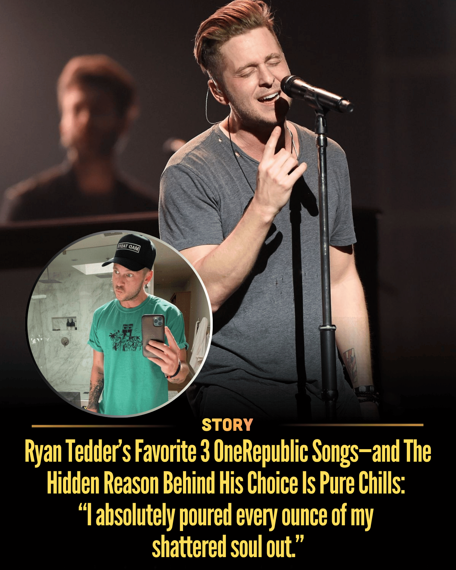 Ryan Tedder’s Favorite 3 OneRepublic Songs—and The Hidden Reason Behind His Choice Is Pure Chills: “I absolutely poured every ounce of my shattered soul out.”