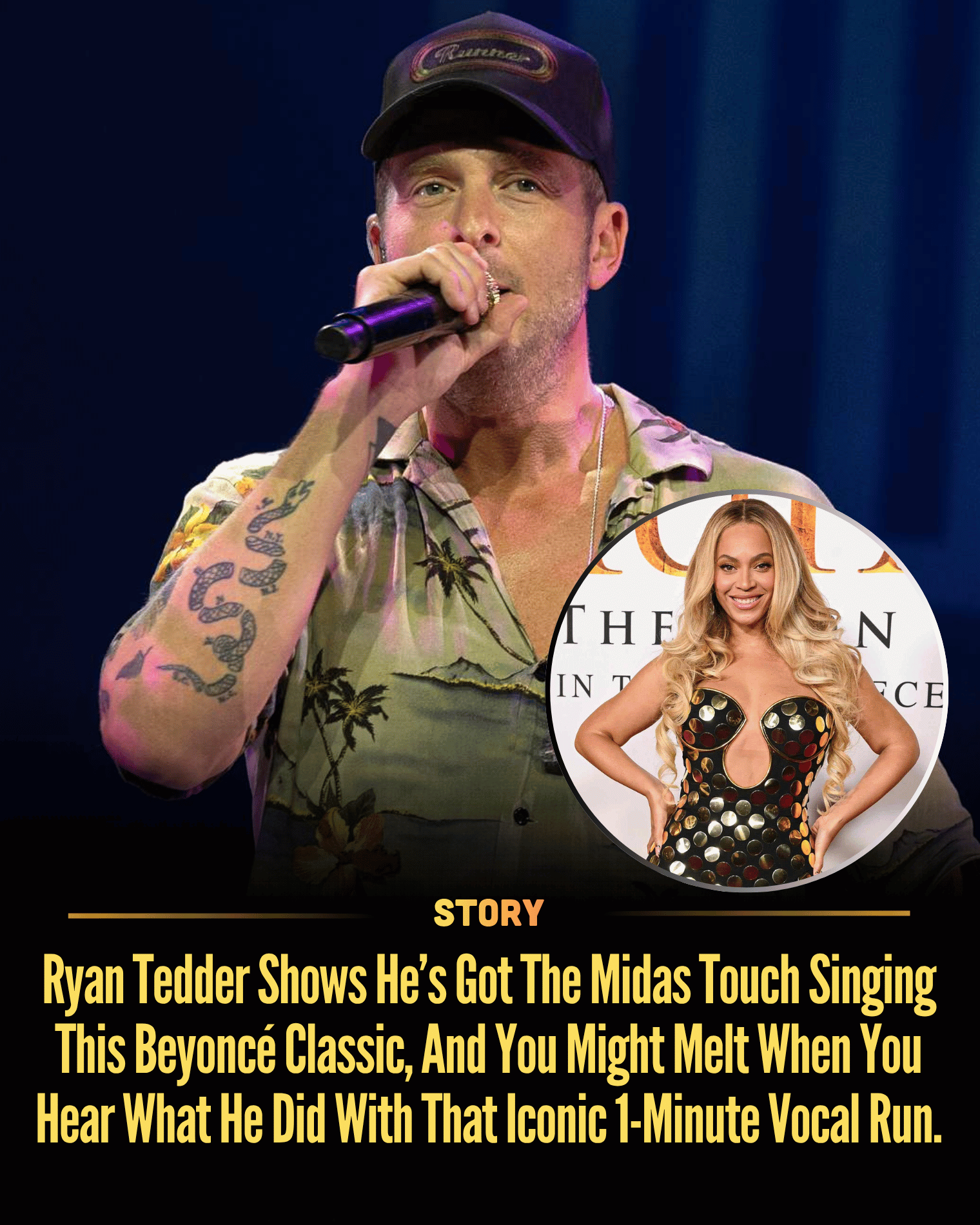 Ryan Tedder Shows He’s Got The Midas Touch Singing This Beyoncé Classic, And You Might Melt When You Hear What He Did With That Iconic 1-Minute Vocal Run.