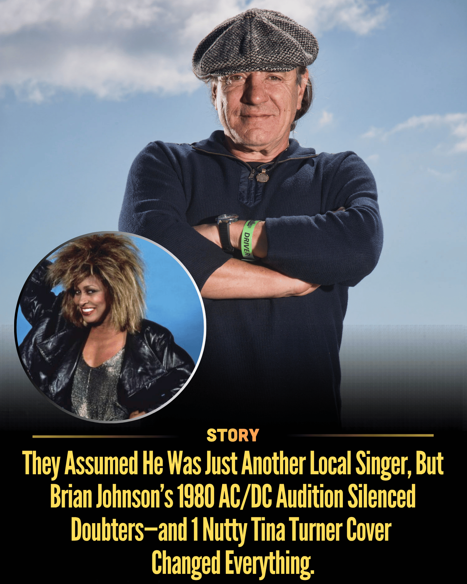 They Assumed He Was Just Another Local Singer, But Brian Johnson’s 1980 AC/DC Audition Silenced Doubters—and 1 Nutty Tina Turner Cover Changed Everything.